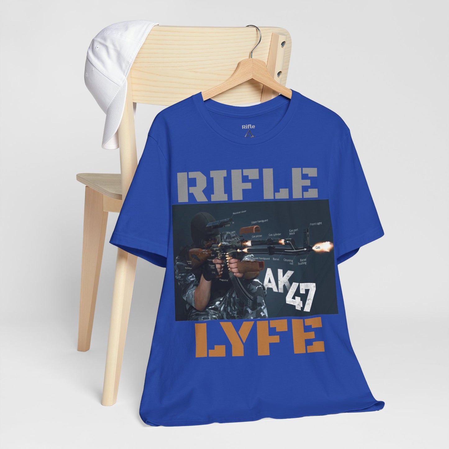 AK47 anatomy, AK47, Rifle Lyfe Logo