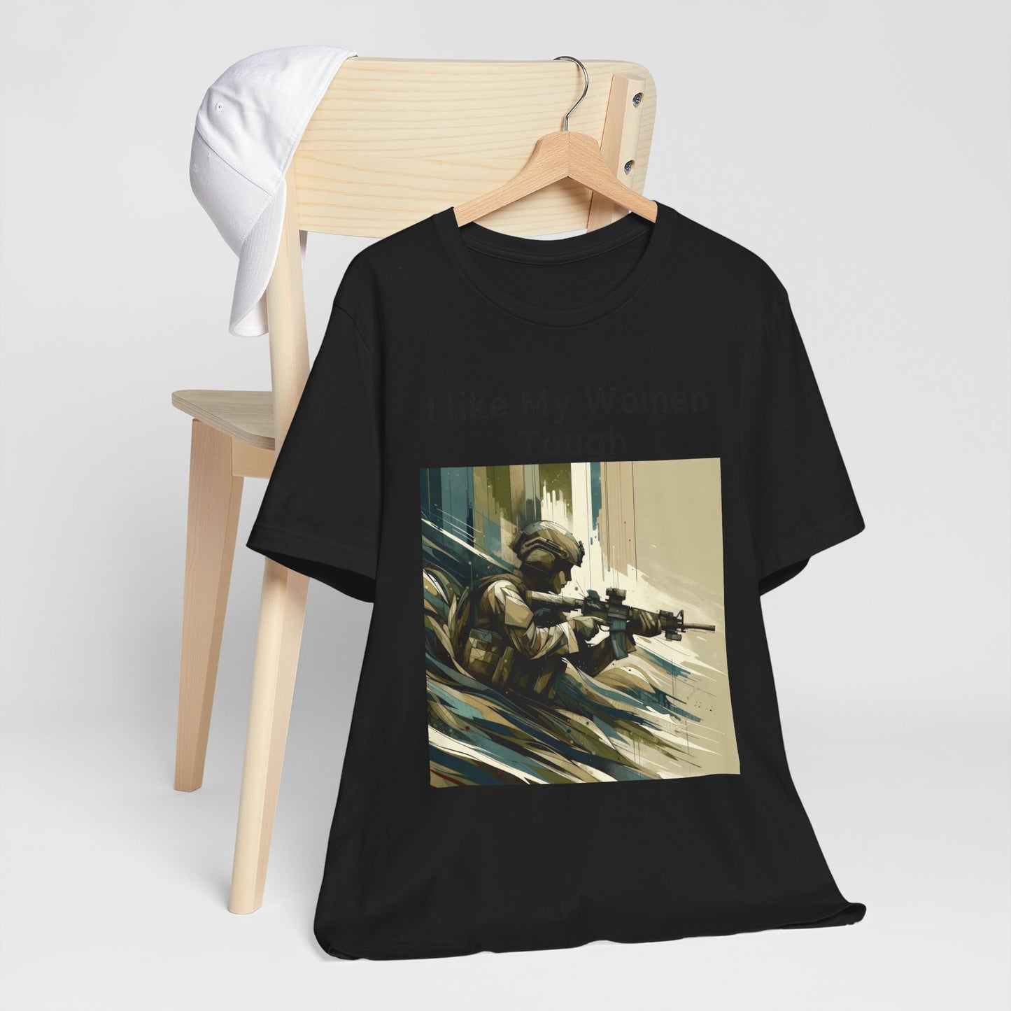 Tough female, female soldier, military tough