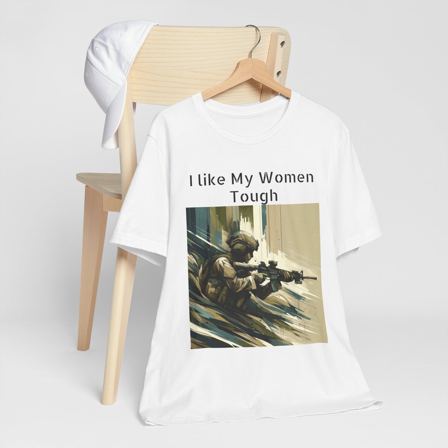 Tough female, female soldier, military tough