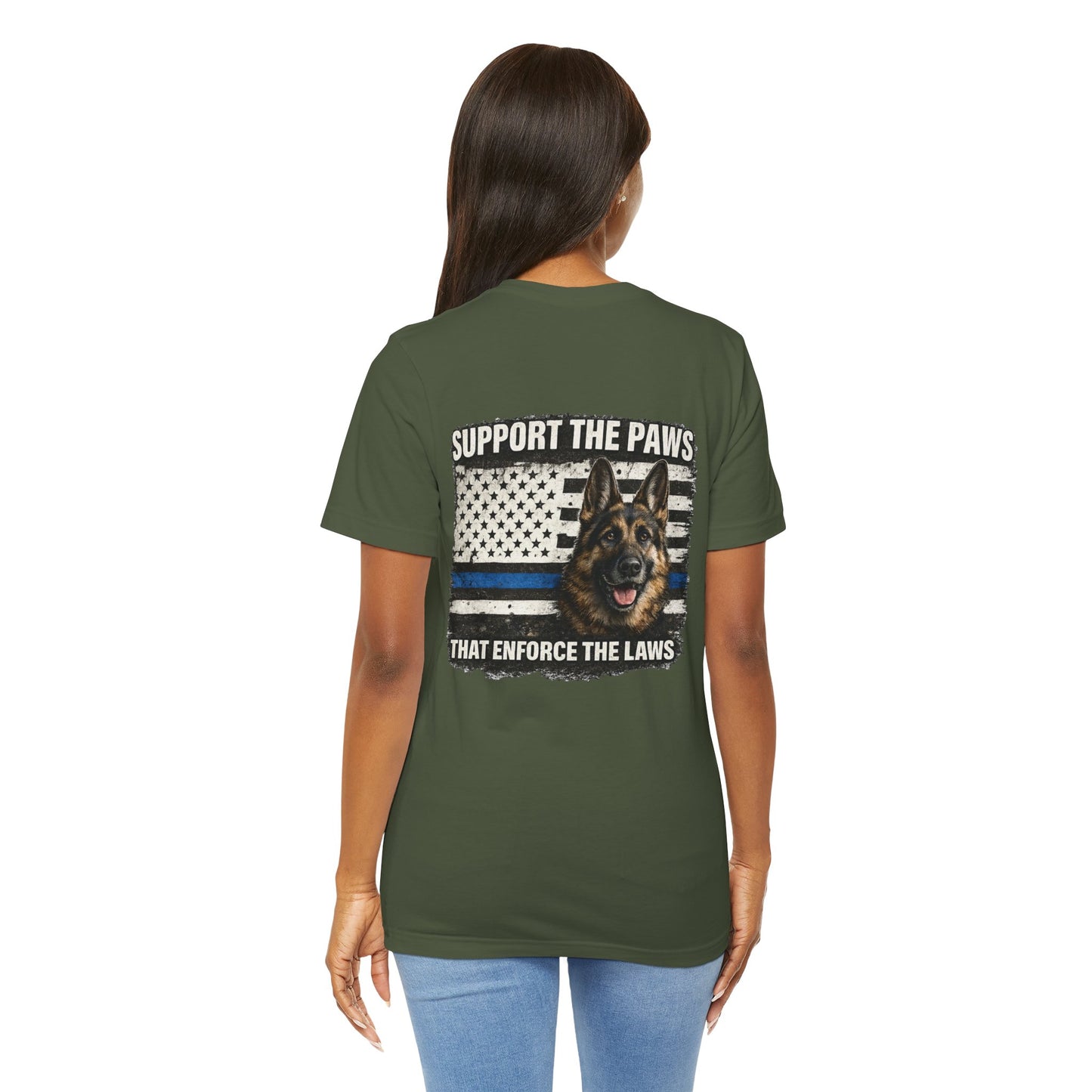 Police Dog K9  Thin Blue Line  Law Enforcement