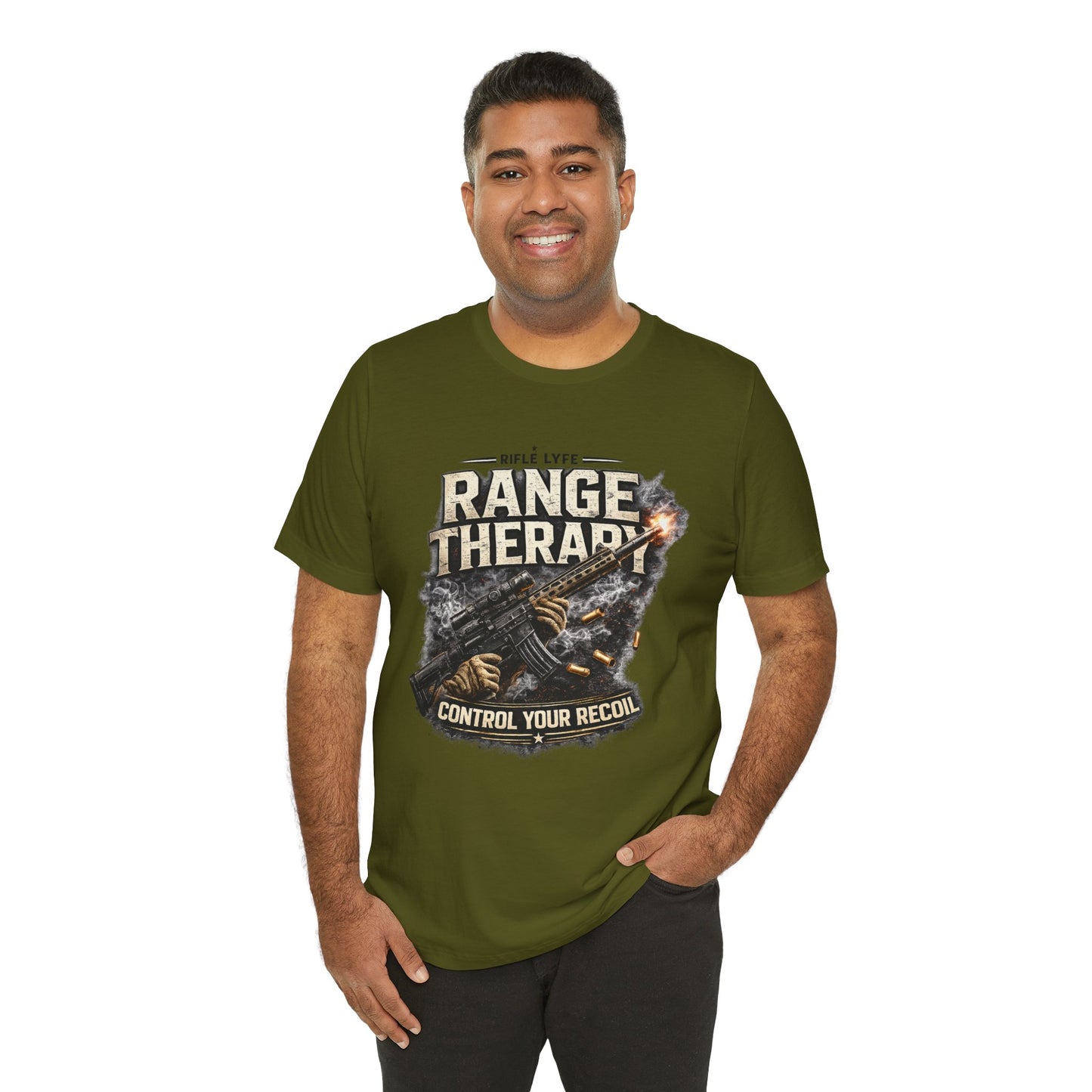 Range Therapy Shirt Shooting Range Shirt Funny Gun Shirt 2nd Amendment Shirt Tactical Shirt Pro Gun Tee Gift for Gun Lover Men