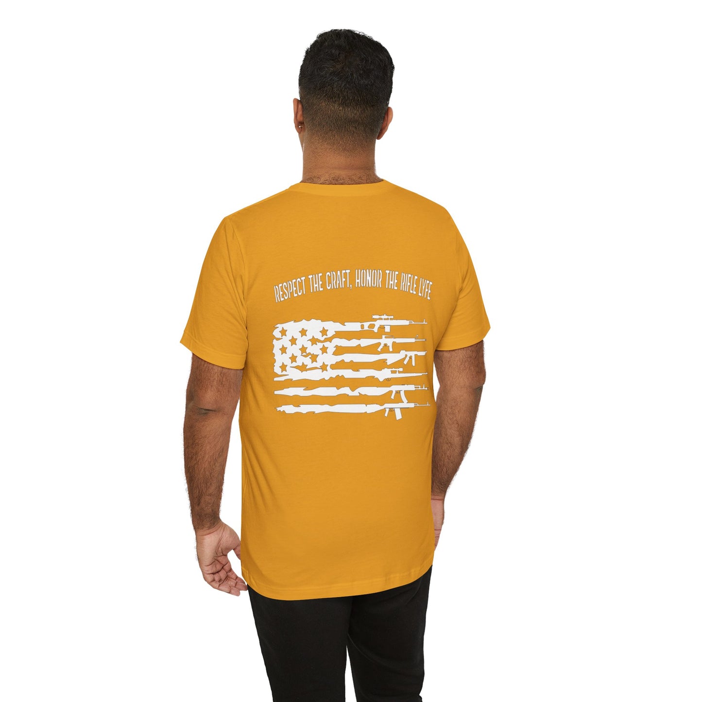 Respect the Rifle Lyfe Brand, Rifle Lover Gift, Gun Enthusiast Shirt, Second Amendment Apparel, Firearms Advocate Top