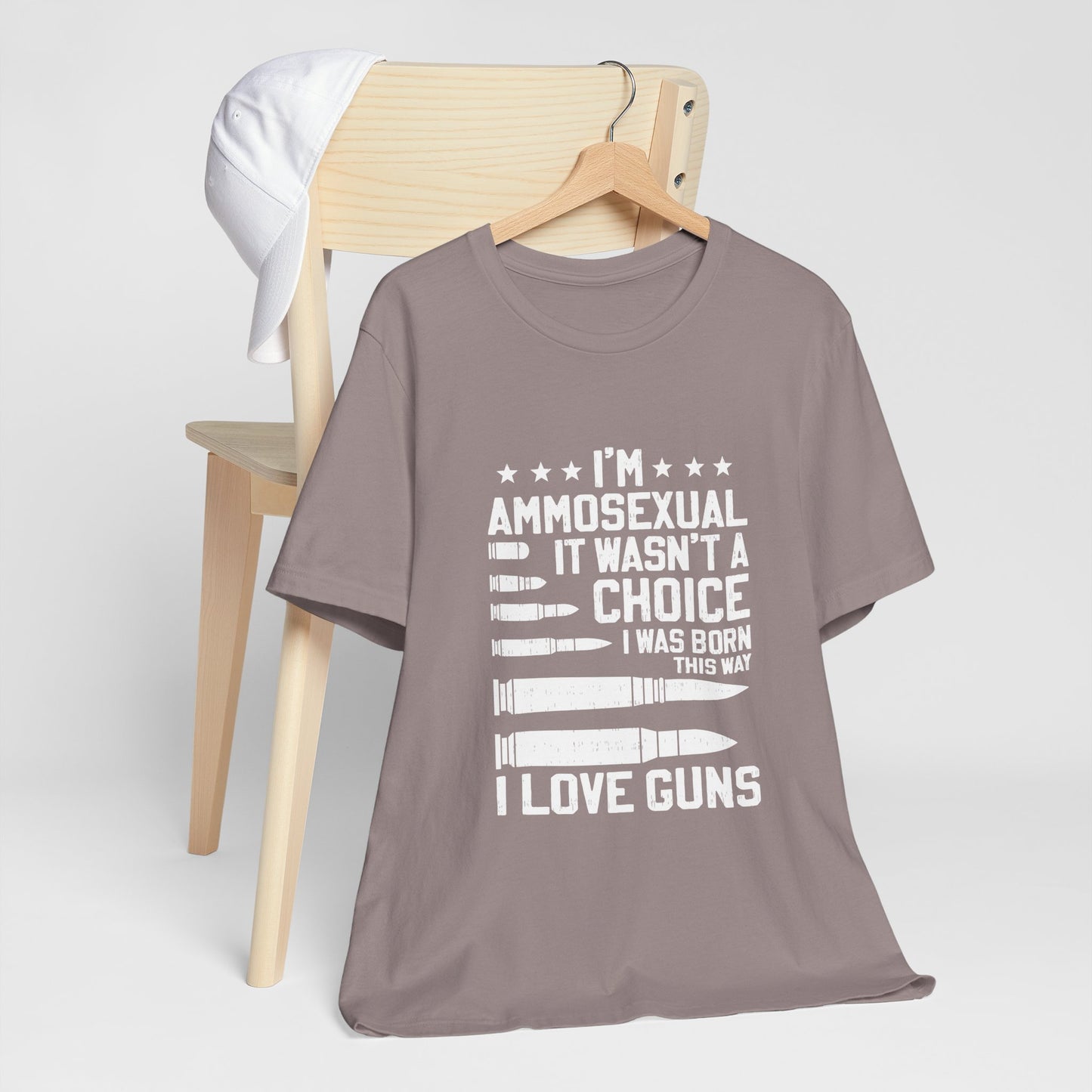 Funny Ammo Humor Unisex Tee, T-Shirt, Shirt, Men Women Joke Gift, Short Sleeve Top