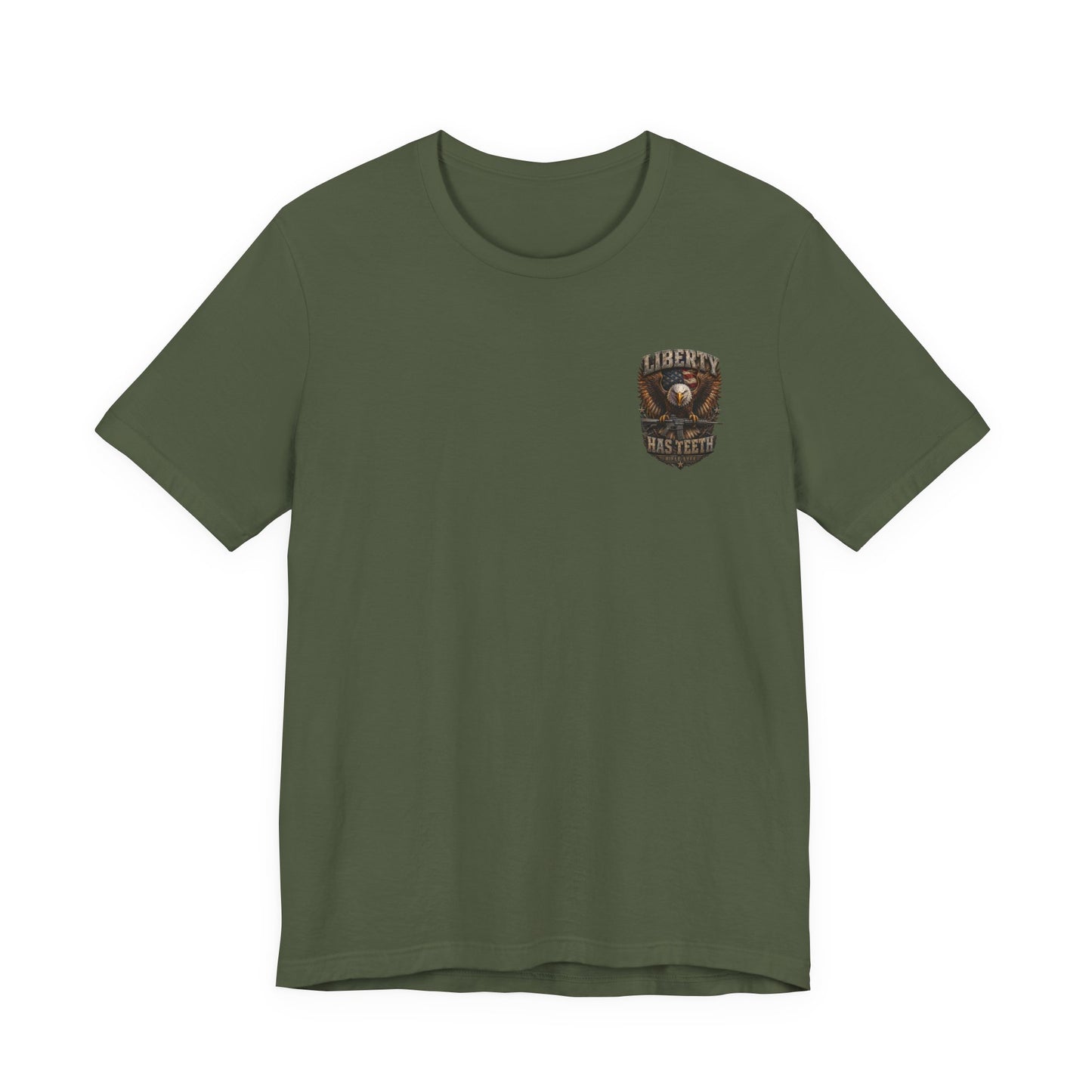 Liberty Tee — "Liberty Has Teeth" Patriotic Graphic T-Shirt