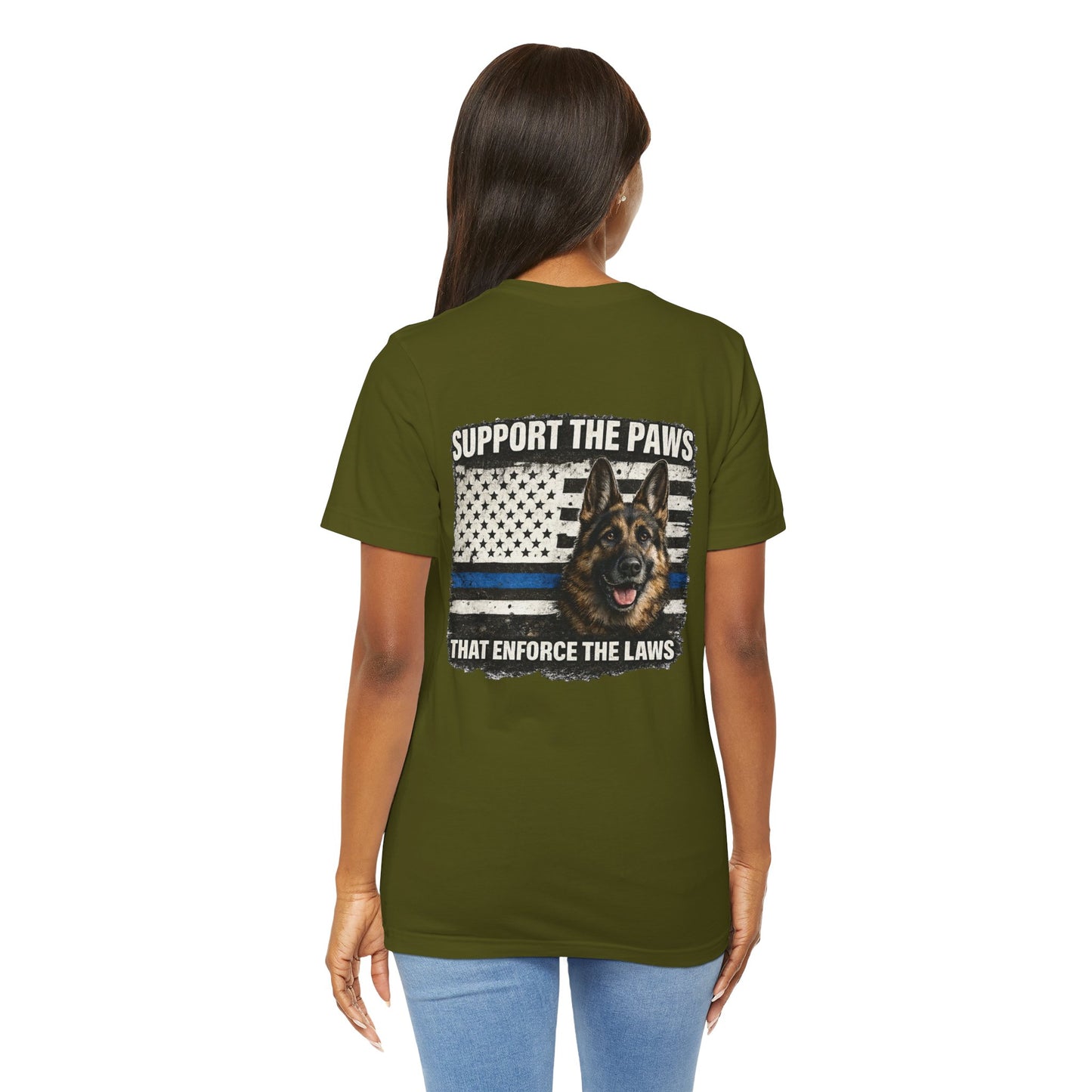 Police Dog K9  Thin Blue Line  Law Enforcement