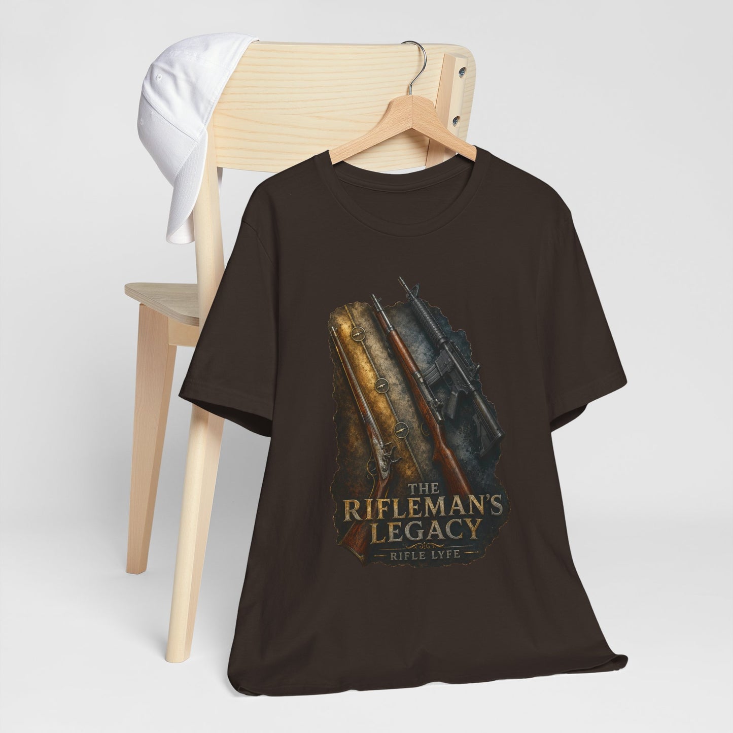 Rifleman’s Legacy T-Shirt — Vintage Hunting Rifle Graphic Tee