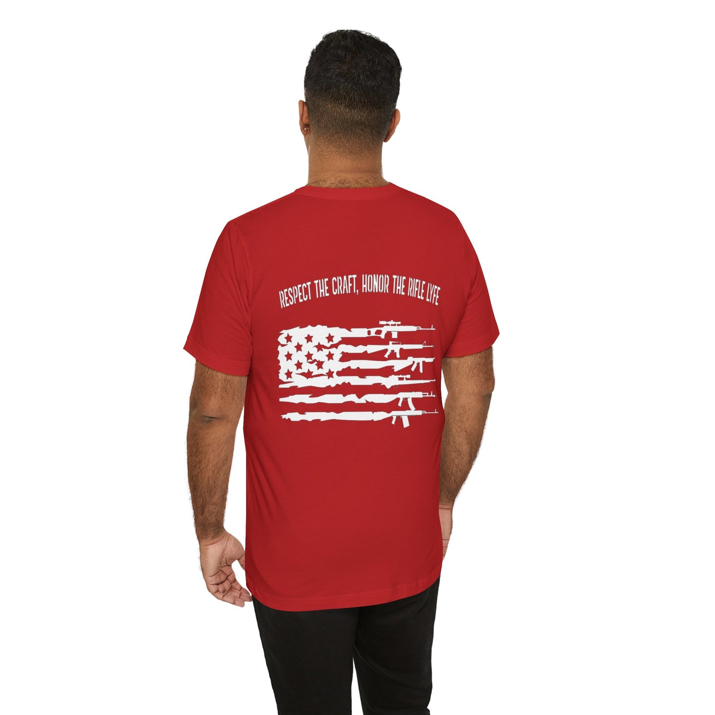 Respect the Rifle Lyfe Brand, Rifle Lover Gift, Gun Enthusiast Shirt, Second Amendment Apparel, Firearms Advocate Top