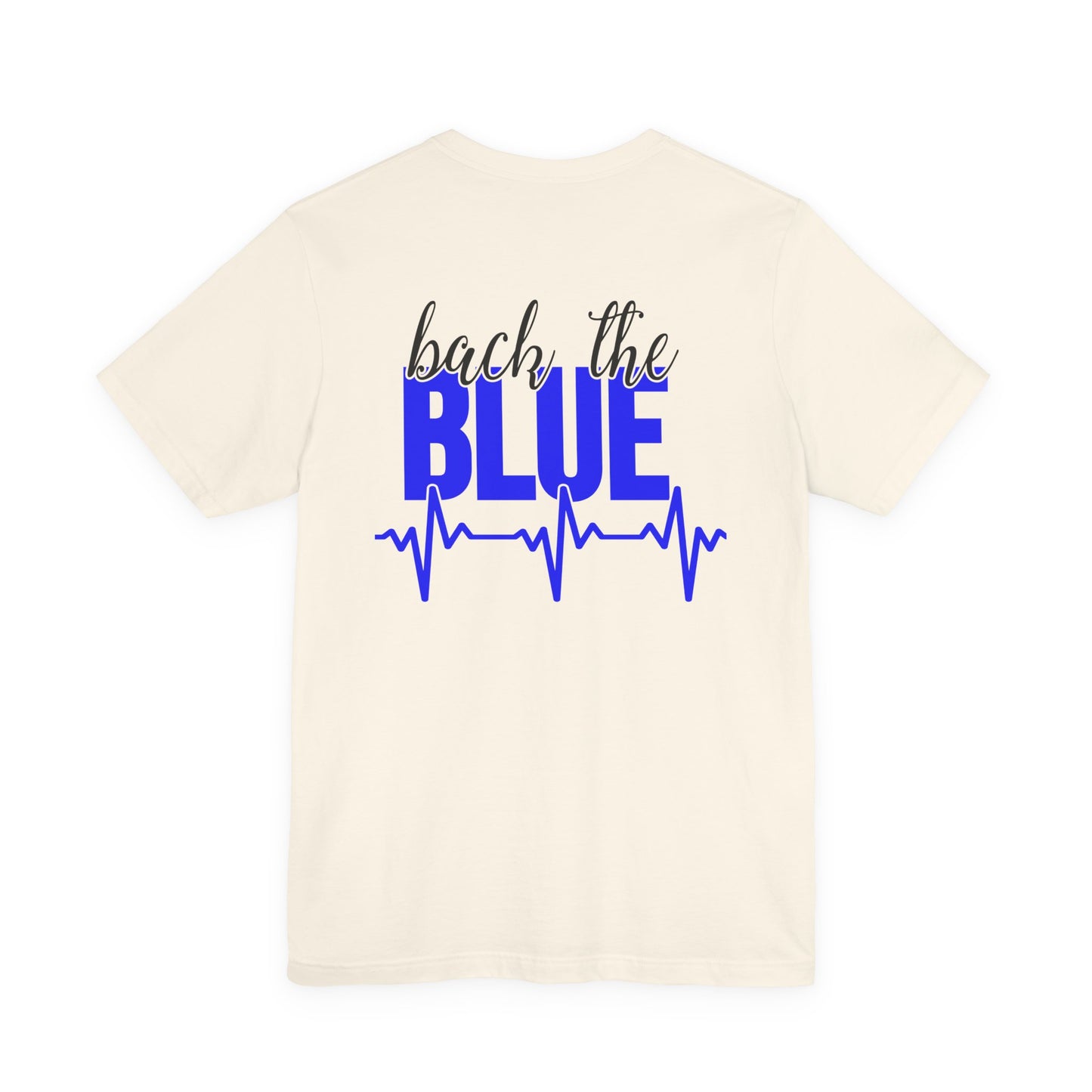 Back the Blue tee | Police Support T-Shirt