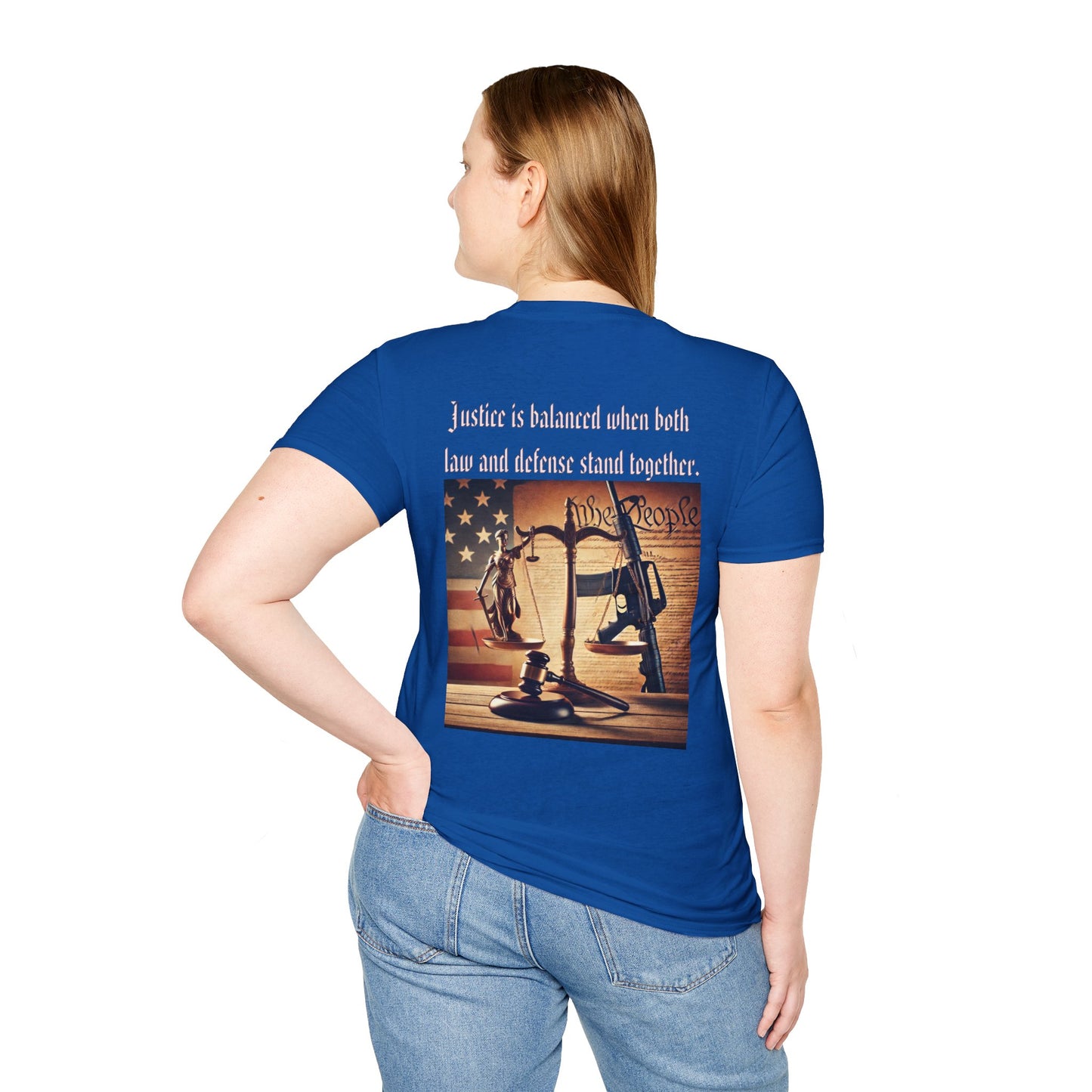 Justice in balance, military, balance of power and law, gift idea