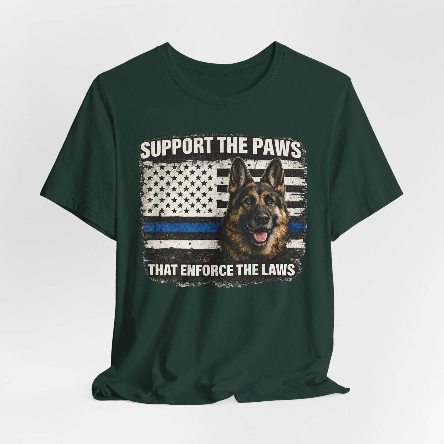 Police Dog K9  Thin Blue Line  Law Enforcement