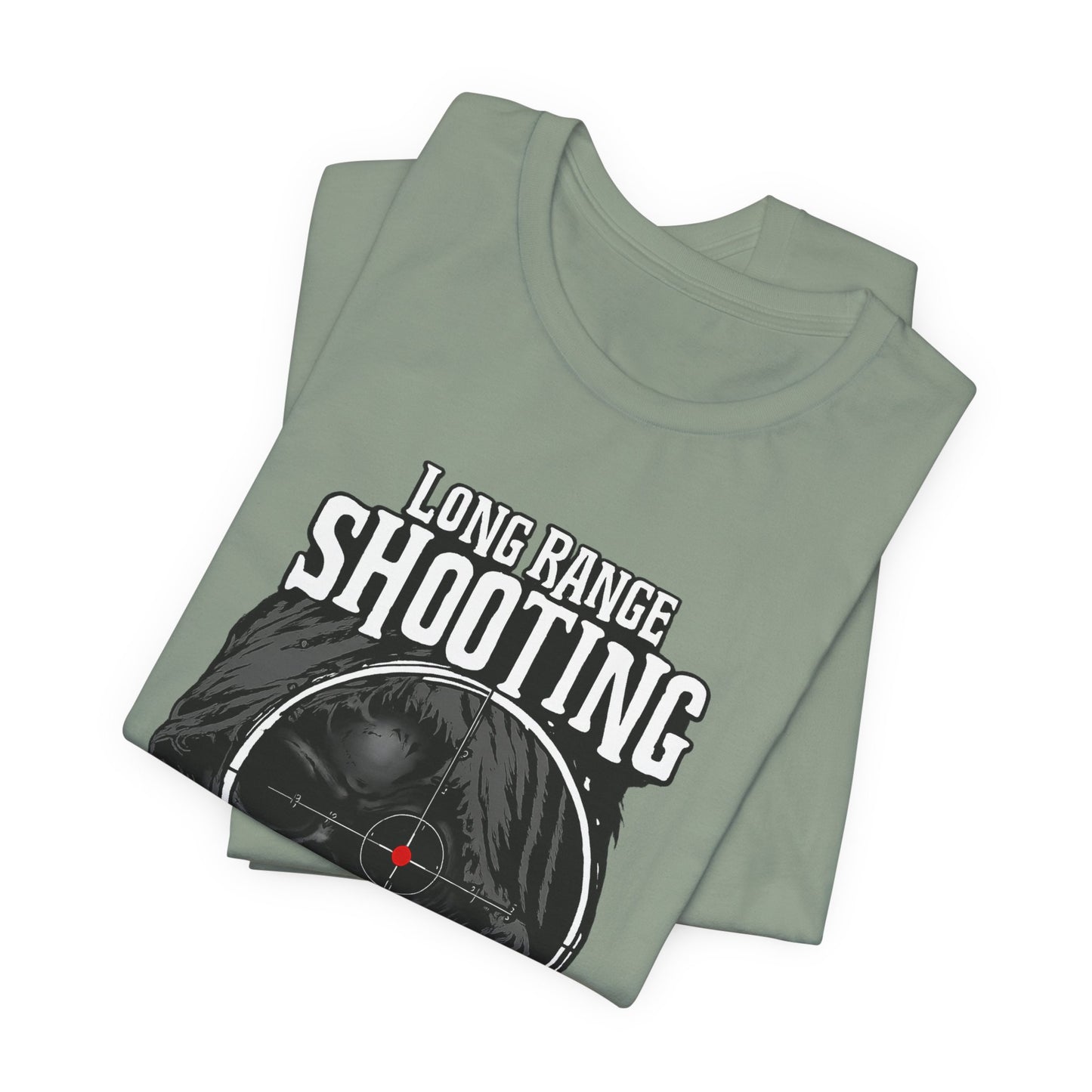 Long Range Shooting T-Shirt – “It’s Like Golf But For Men” Tactical Target Tee