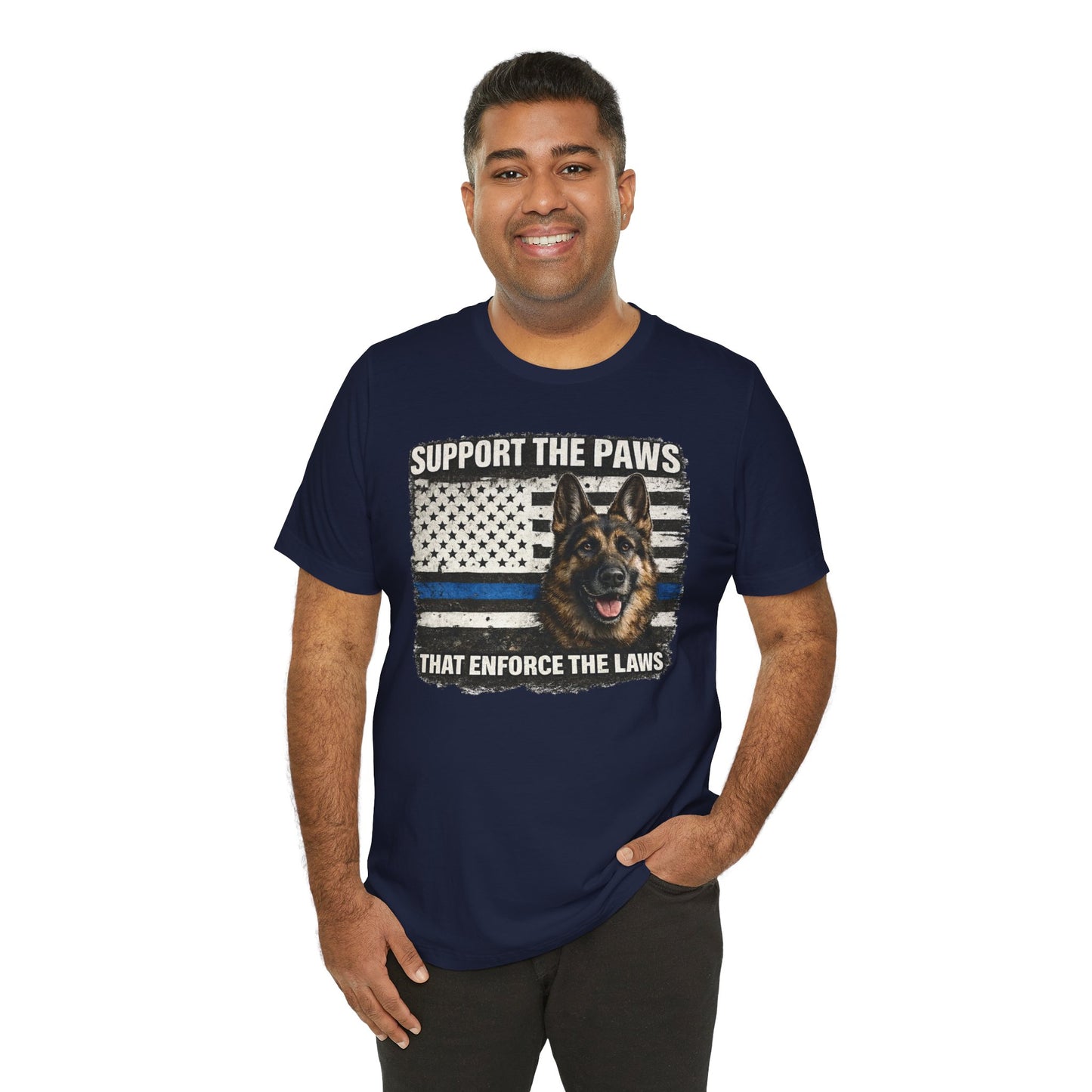 Police Dog K9  Thin Blue Line  Law Enforcement