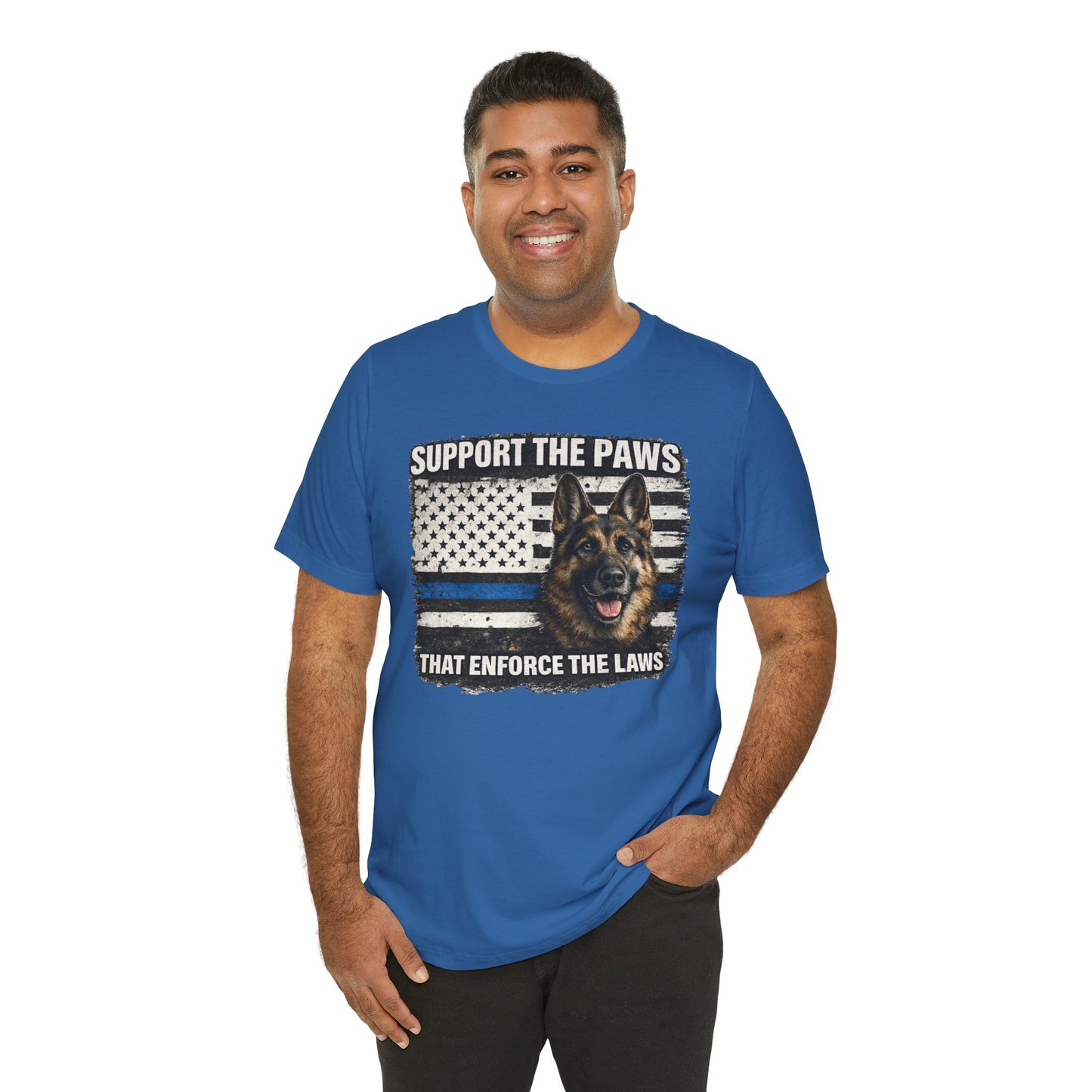 Police Dog K9  Thin Blue Line  Law Enforcement