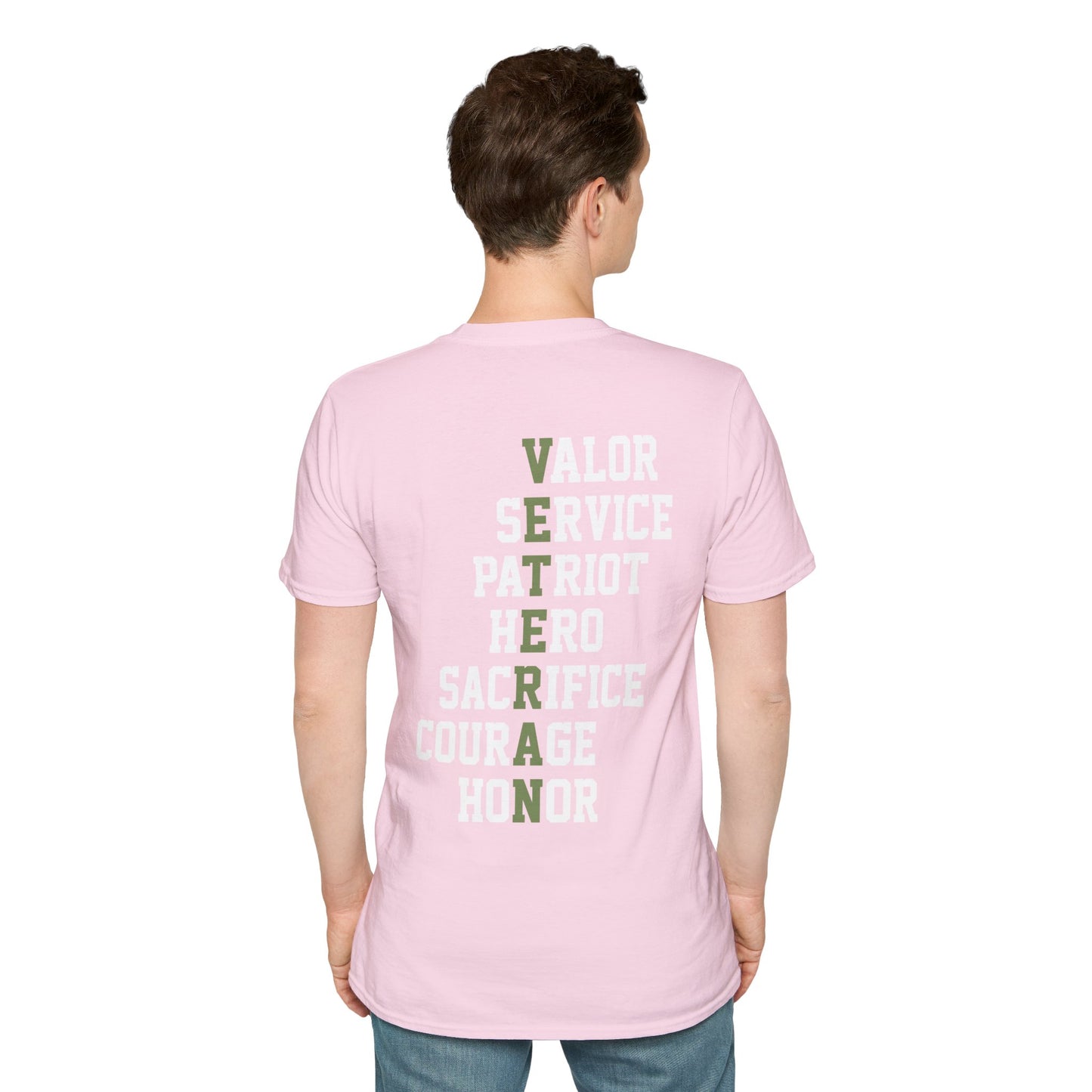 Valor in Action: Military Pride Tee