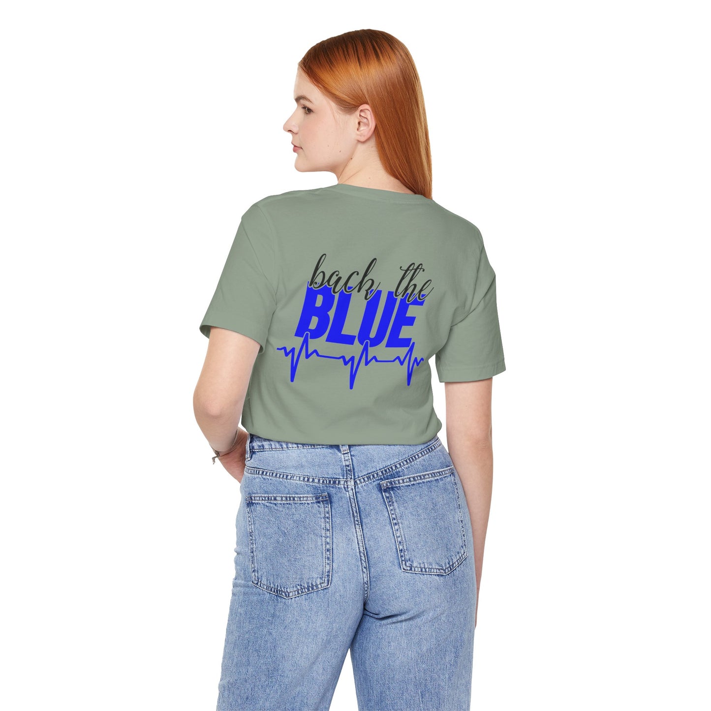 Back the Blue tee | Police Support T-Shirt