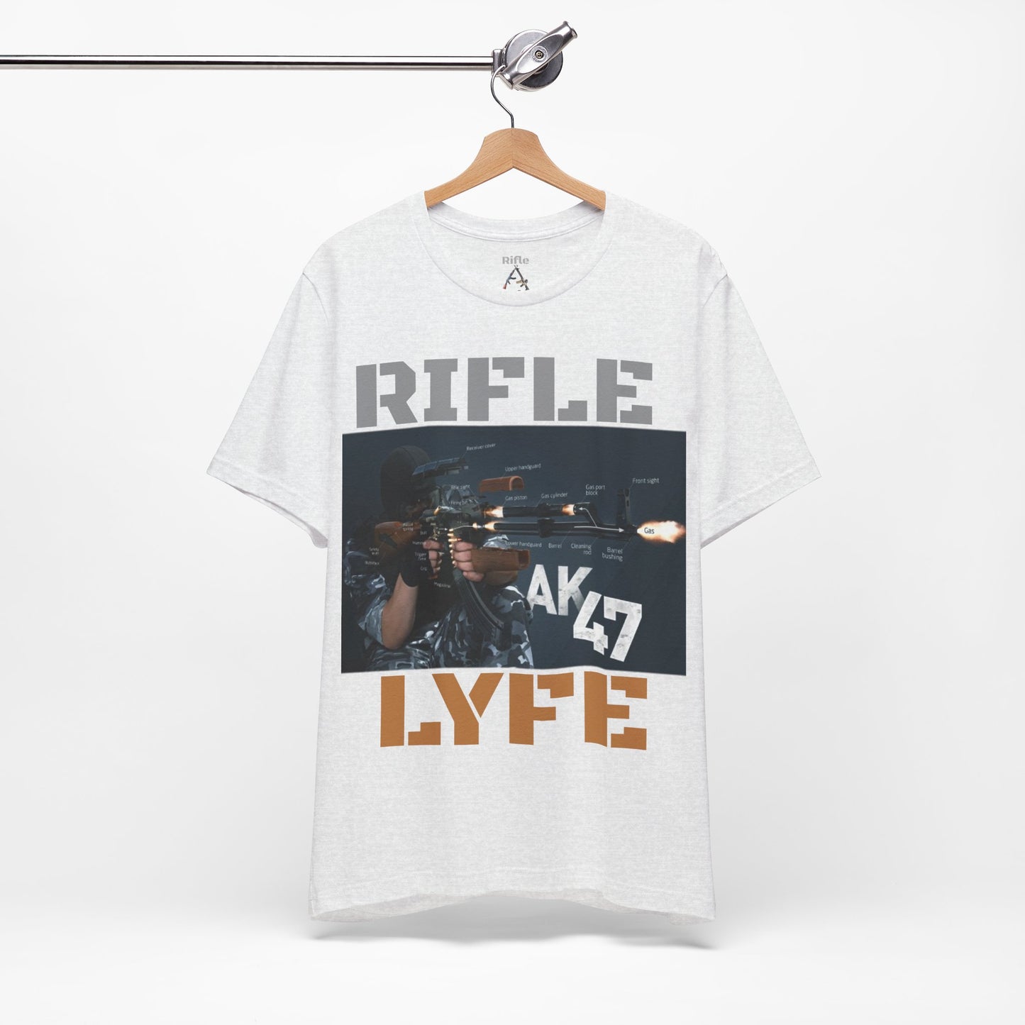 AK47 anatomy, AK47, Rifle Lyfe Logo