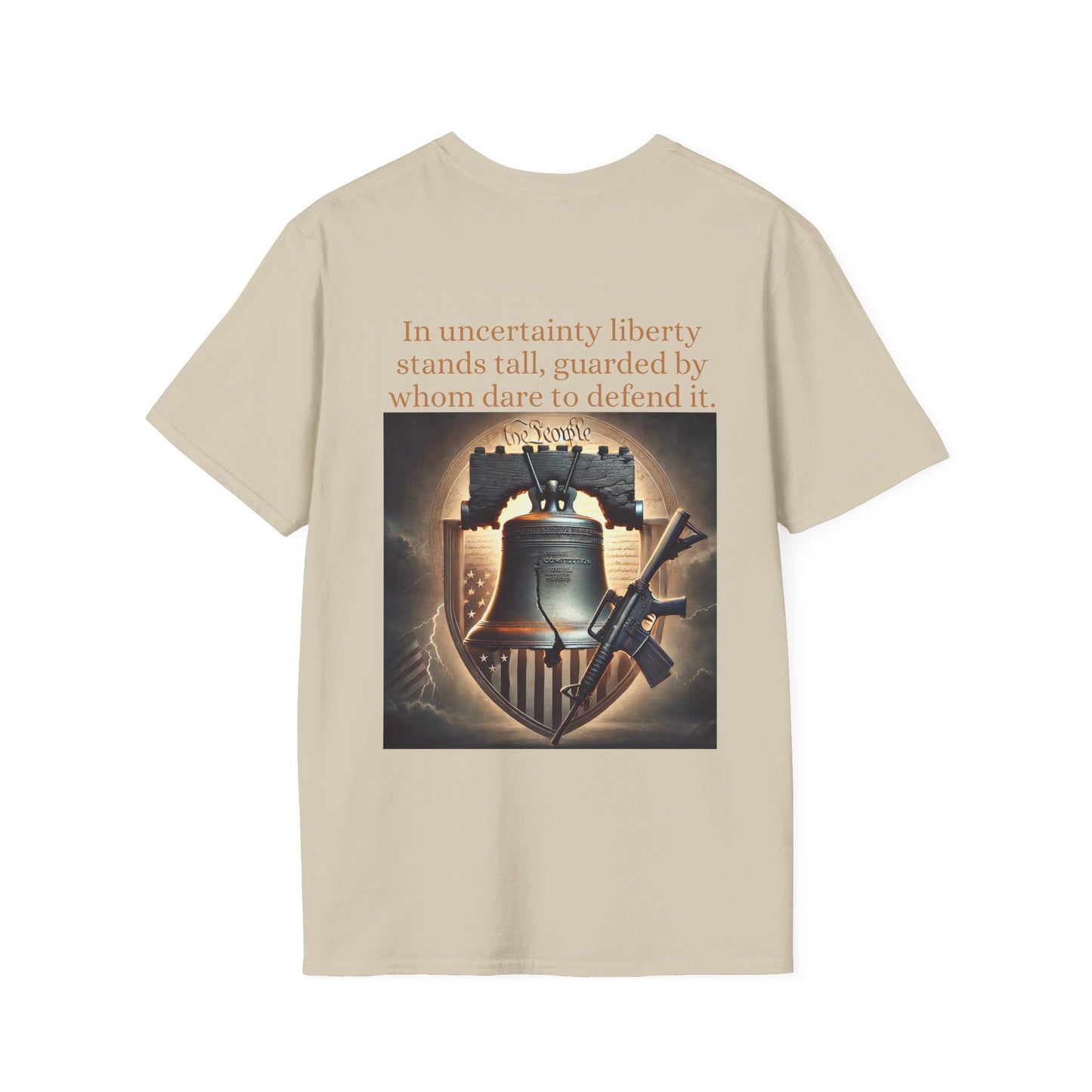 Patriotic Tee, Liberty Defense Shirt, Freedom Lovers Top, American Pride T-Shirt, Political Activist Apparel