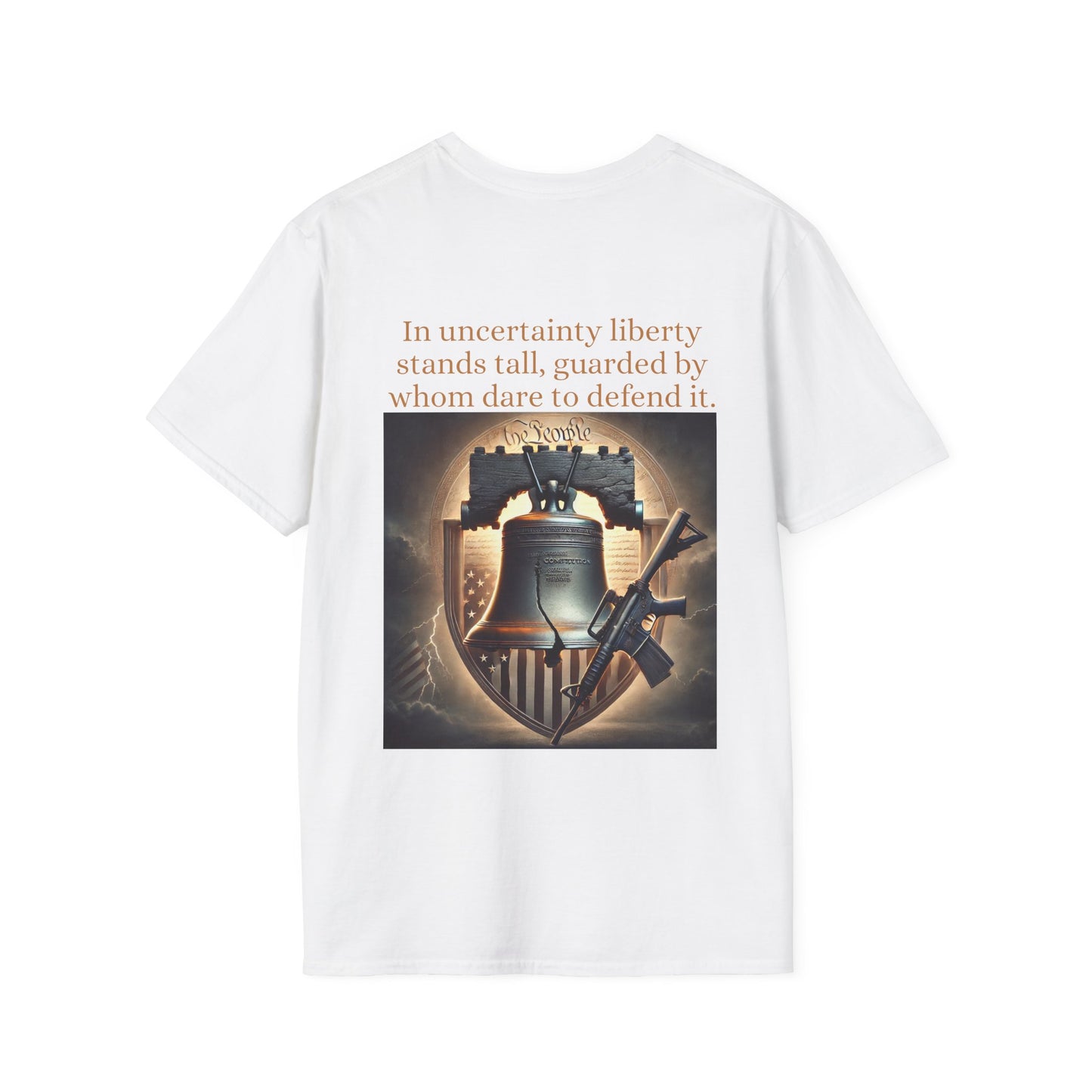 Patriotic Tee, Liberty Defense Shirt, Freedom Lovers Top, American Pride T-Shirt, Political Activist Apparel