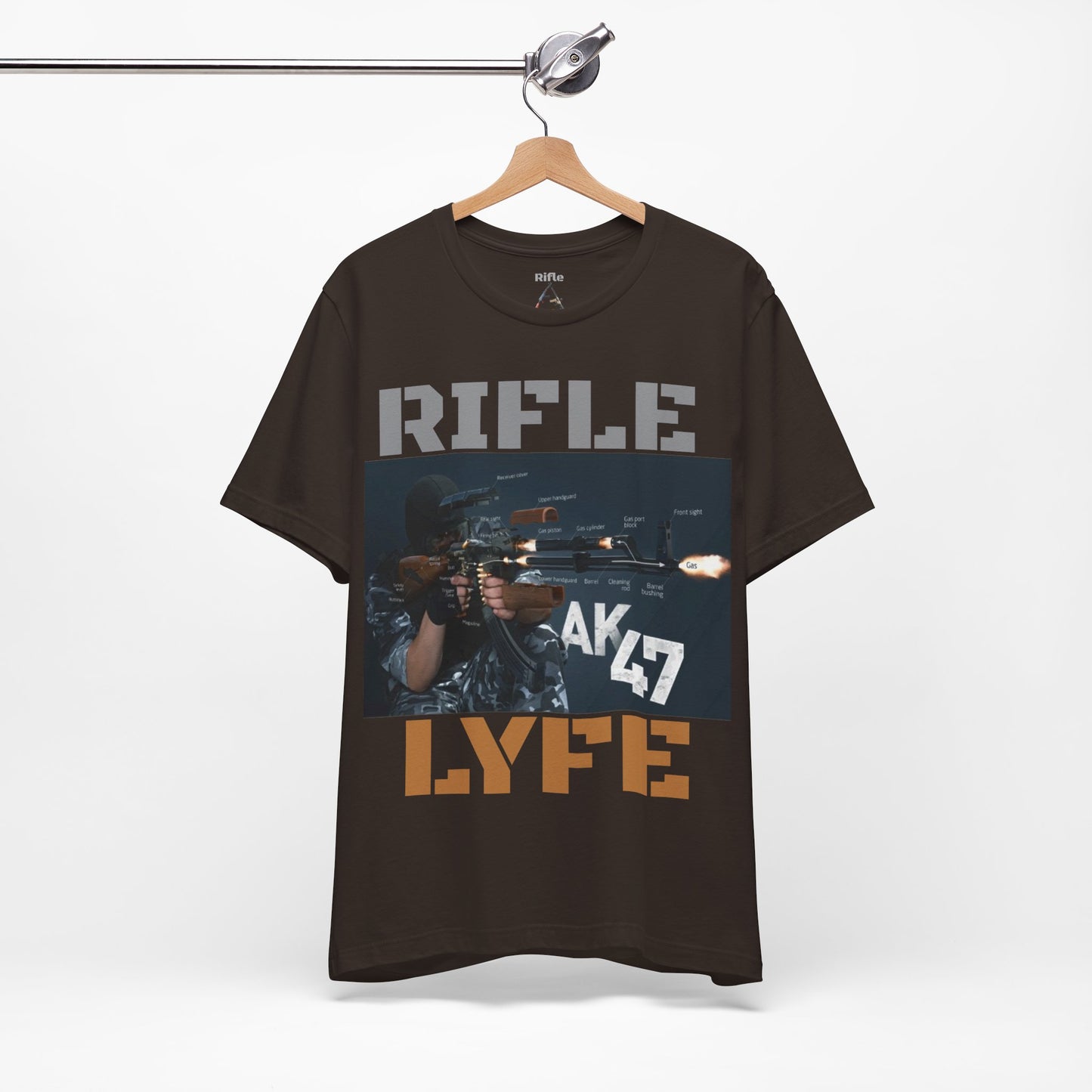 AK47 anatomy, AK47, Rifle Lyfe Logo