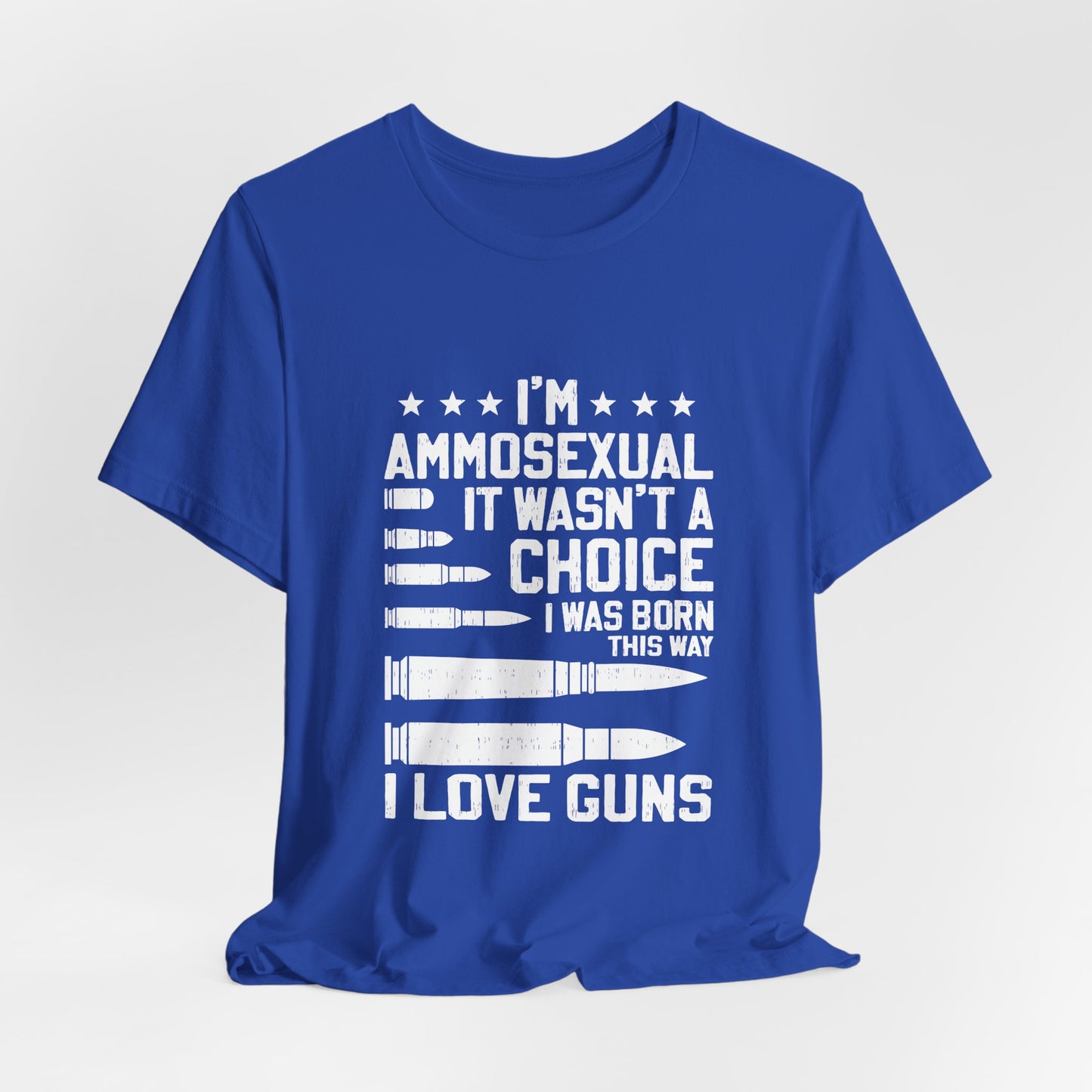 Funny Ammo Humor Unisex Tee, T-Shirt, Shirt, Men Women Joke Gift, Short Sleeve Top