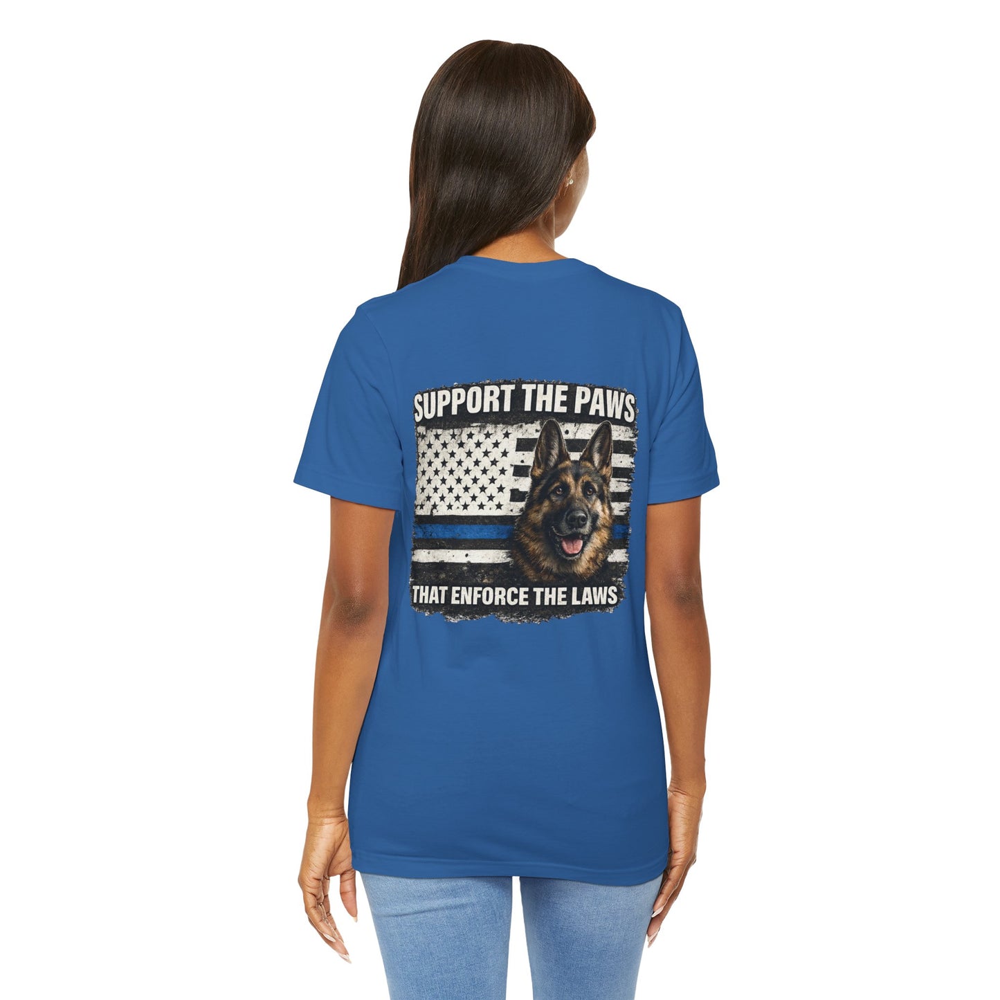 Police Dog K9  Thin Blue Line  Law Enforcement
