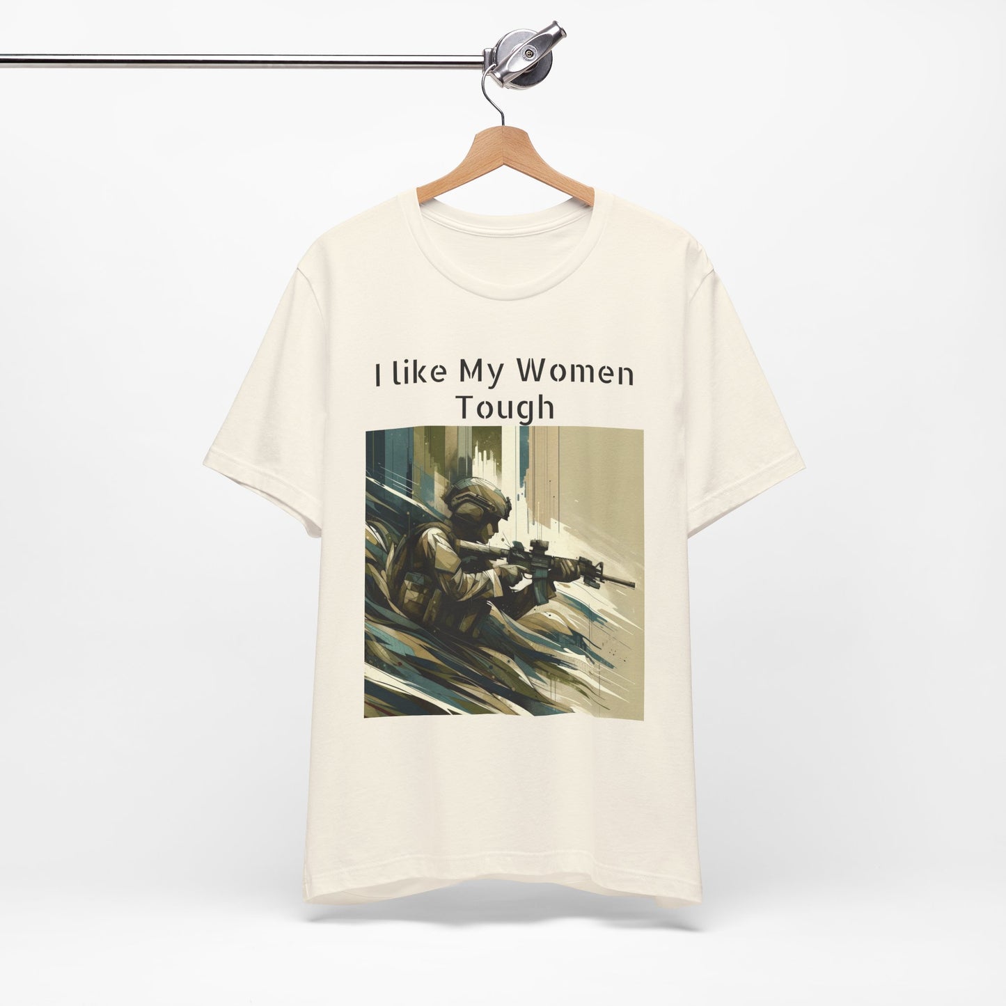 Tough female, female soldier, military tough