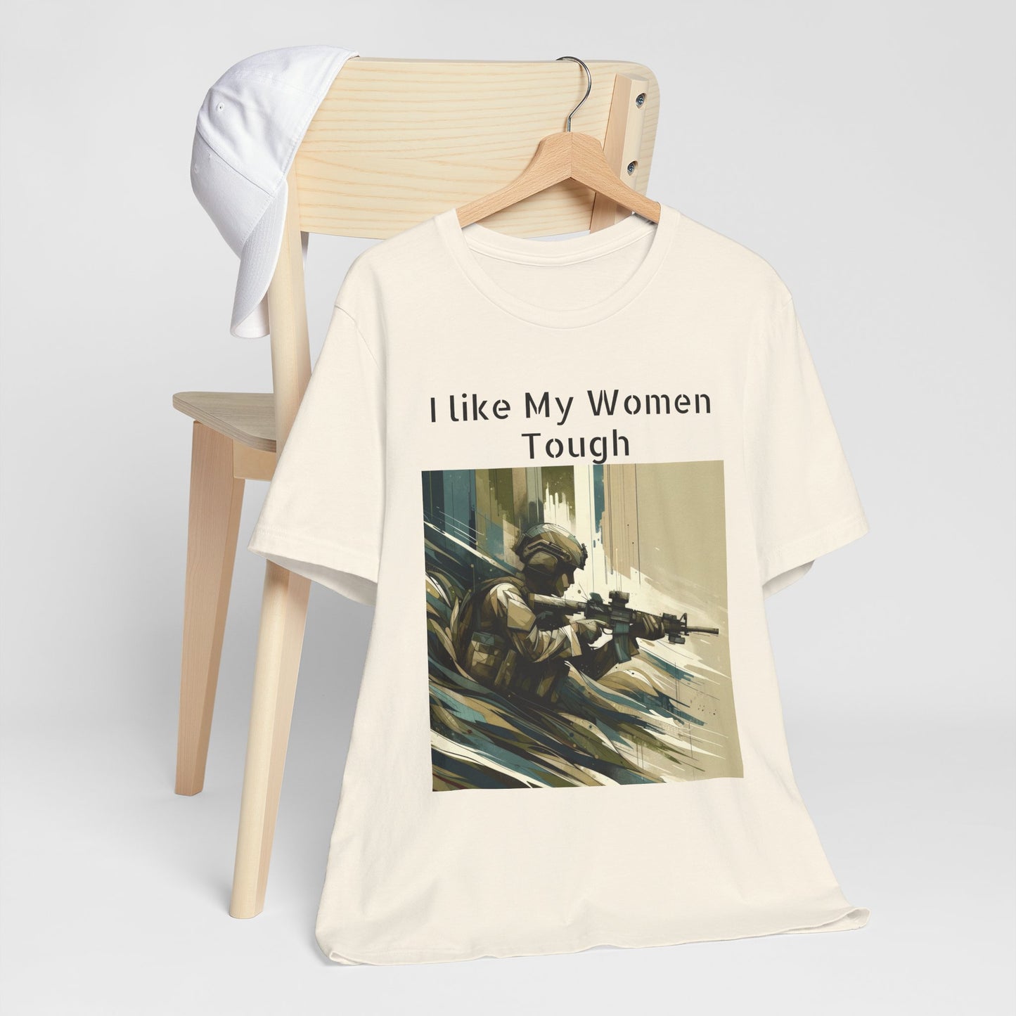 Tough female, female soldier, military tough