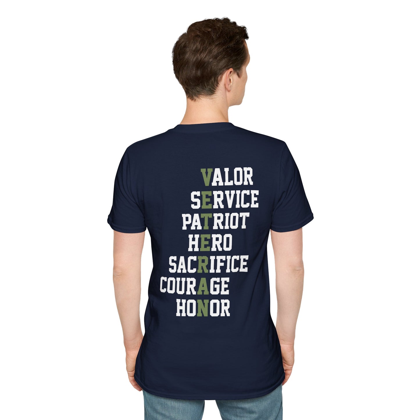 Valor in Action: Military Pride Tee