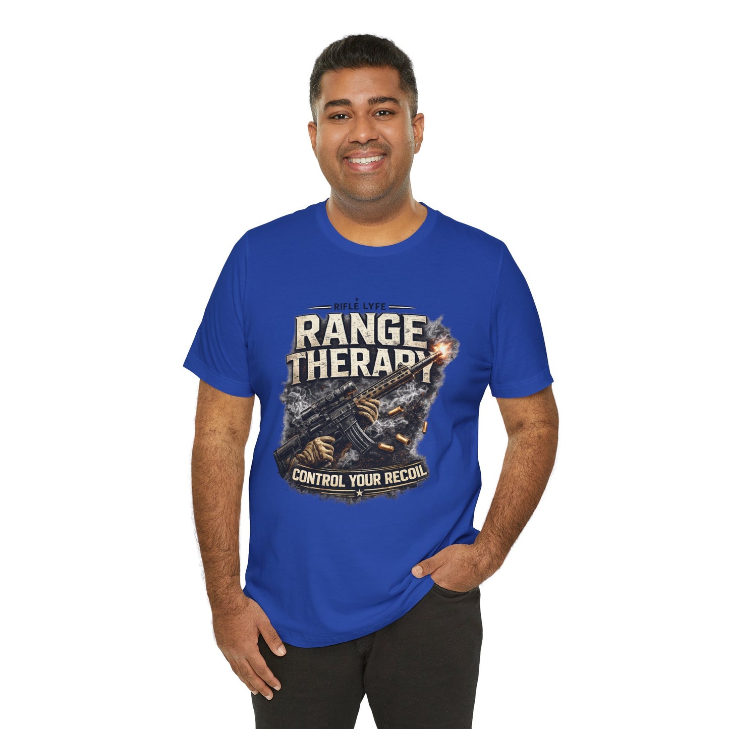Range Therapy Shirt Shooting Range Shirt Funny Gun Shirt 2nd Amendment Shirt Tactical Shirt Pro Gun Tee Gift for Gun Lover Men