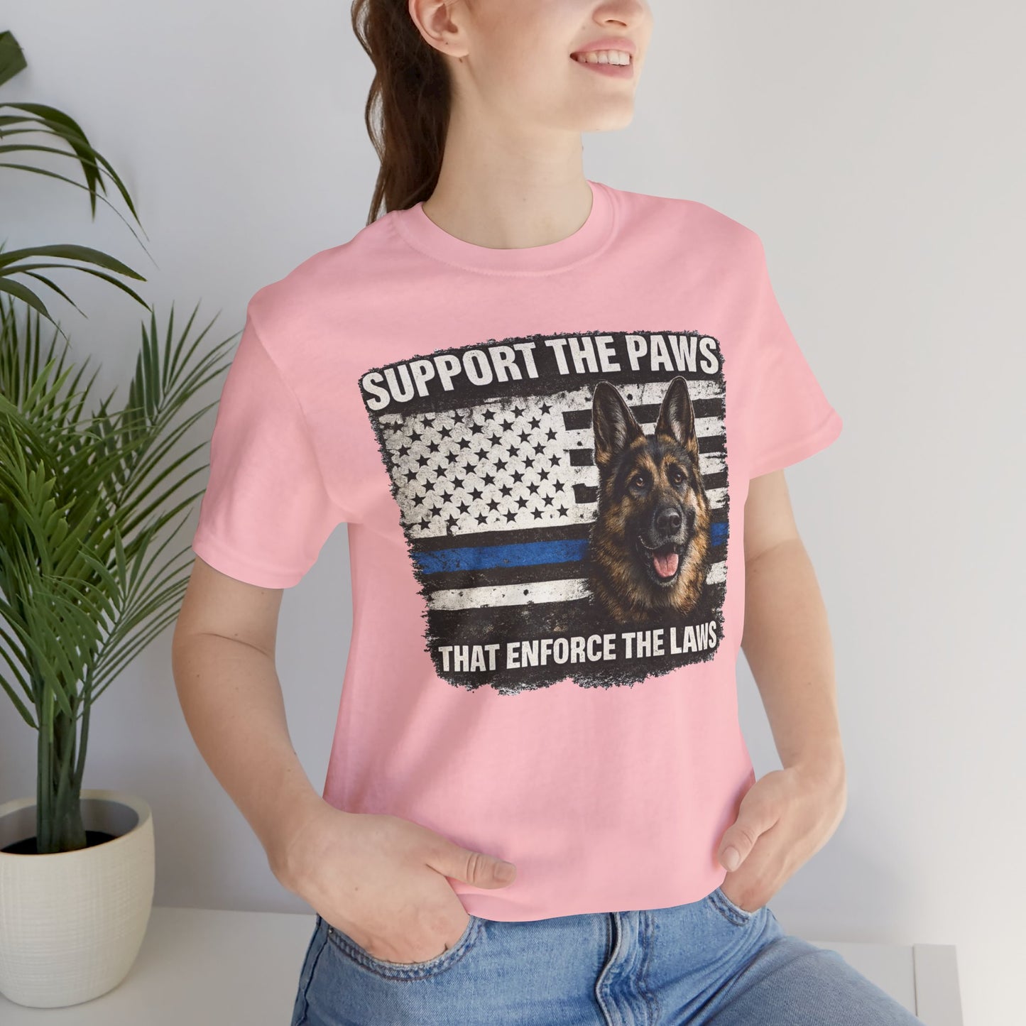 Police Dog K9  Thin Blue Line  Law Enforcement