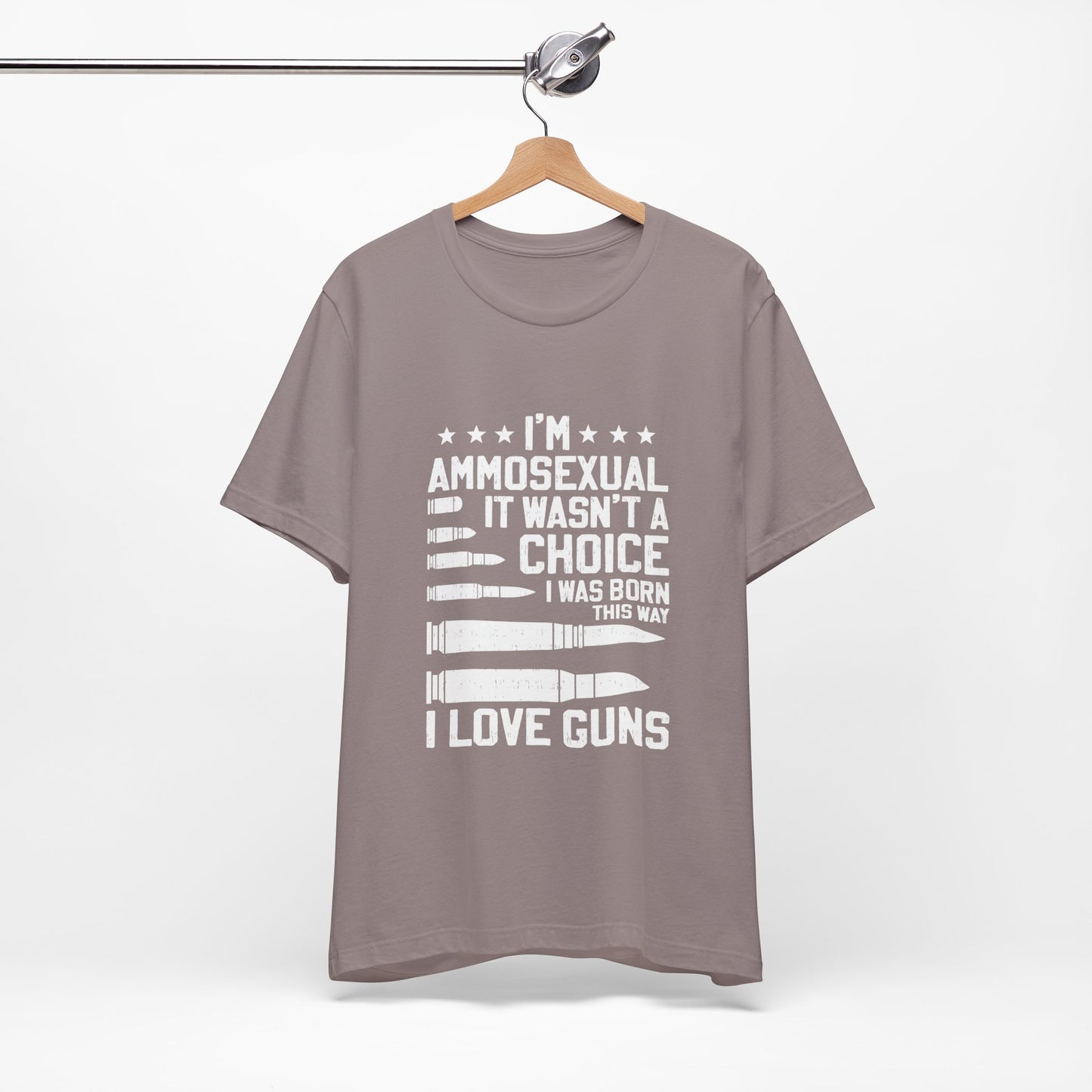 Funny Ammo Humor Unisex Tee, T-Shirt, Shirt, Men Women Joke Gift, Short Sleeve Top