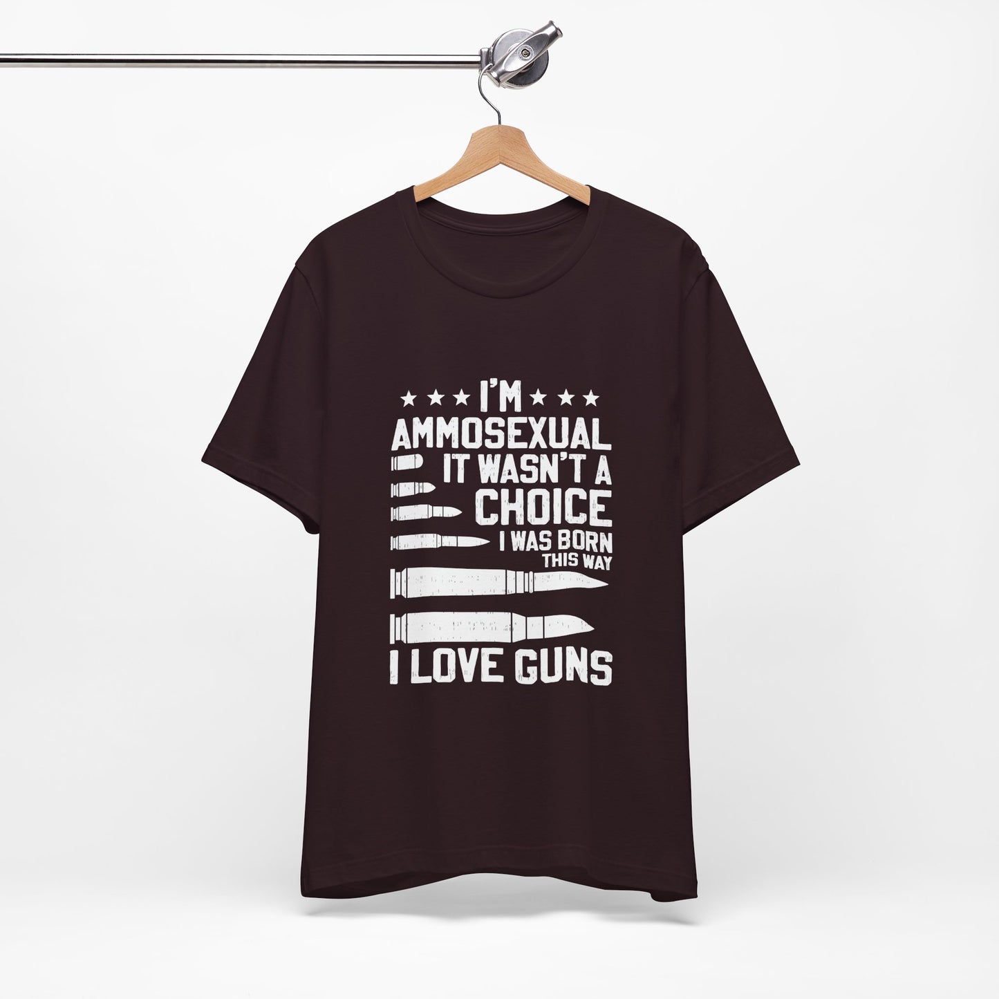 Funny Ammo Humor Unisex Tee, T-Shirt, Shirt, Men Women Joke Gift, Short Sleeve Top