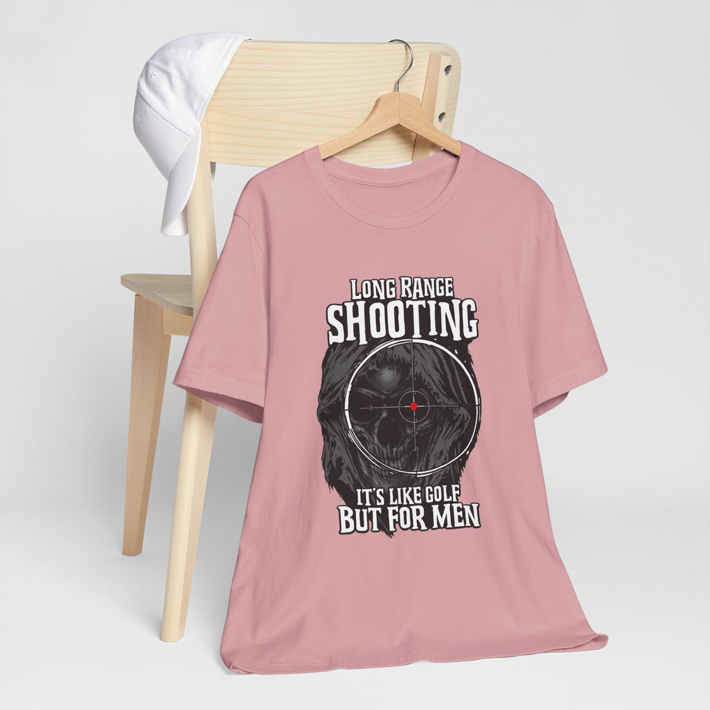 Long Range Shooting T-Shirt – “It’s Like Golf But For Men” Tactical Target Tee