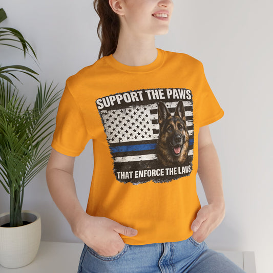 Police Dog K9  Thin Blue Line  Law Enforcement