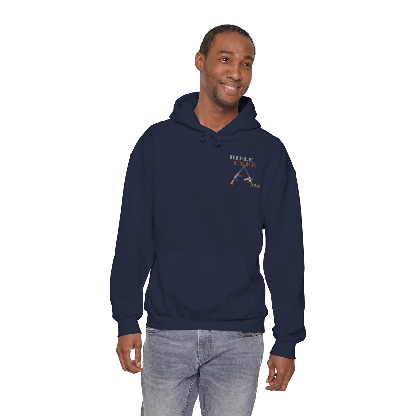 Skull Hoodie — "I Identify As A Threat / My Pronouns Are Try/Me" Graphic Hoodie