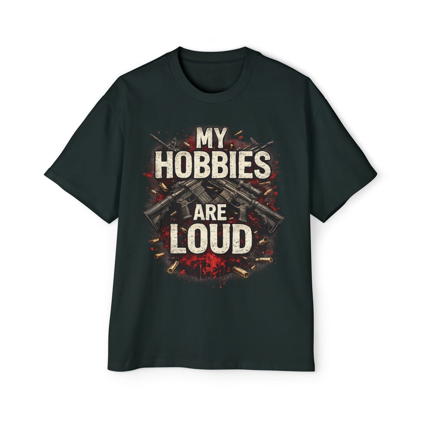 My Hobbies Are Loud Shirt Funny Gun Shirt 2nd Amendment Shirt Tactical Shirt Pro Gun Tee Gift for Gun Lover