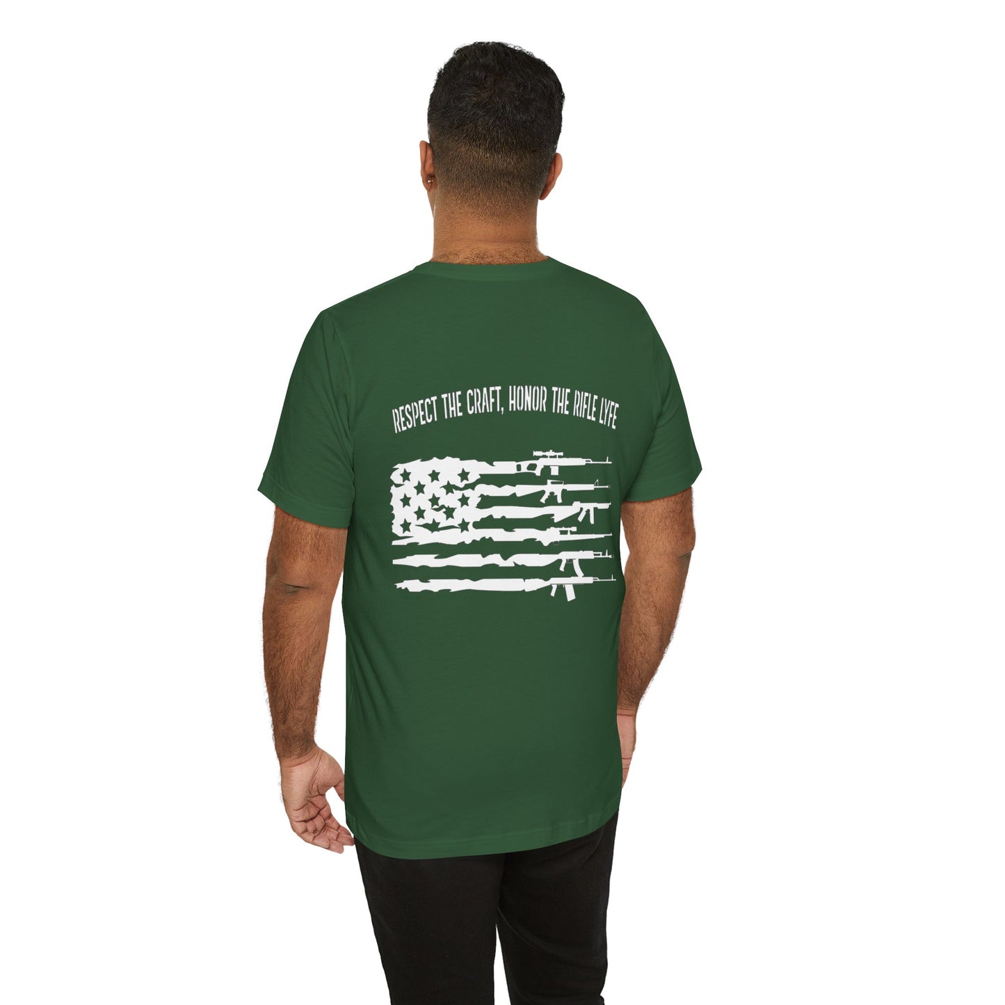 Respect the Rifle Lyfe Brand, Rifle Lover Gift, Gun Enthusiast Shirt, Second Amendment Apparel, Firearms Advocate Top
