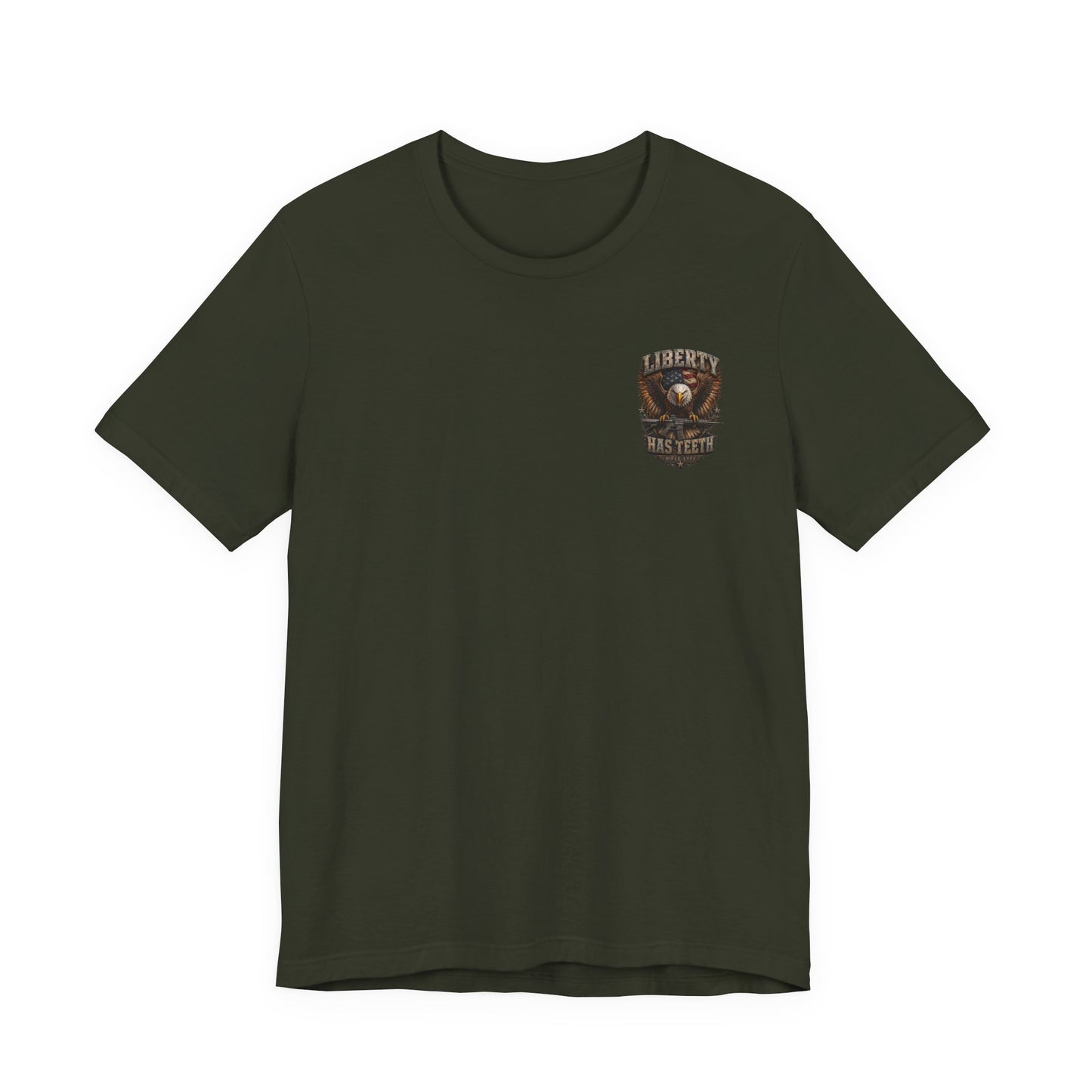 Liberty Tee — "Liberty Has Teeth" Patriotic Graphic T-Shirt