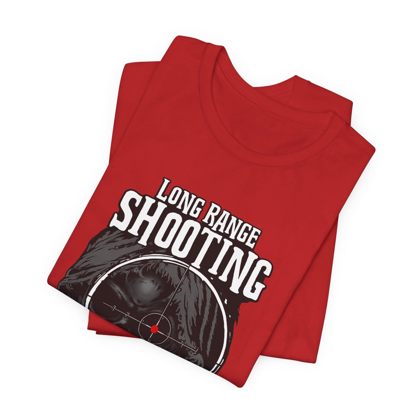 Long Range Shooting T-Shirt – “It’s Like Golf But For Men” Tactical Target Tee