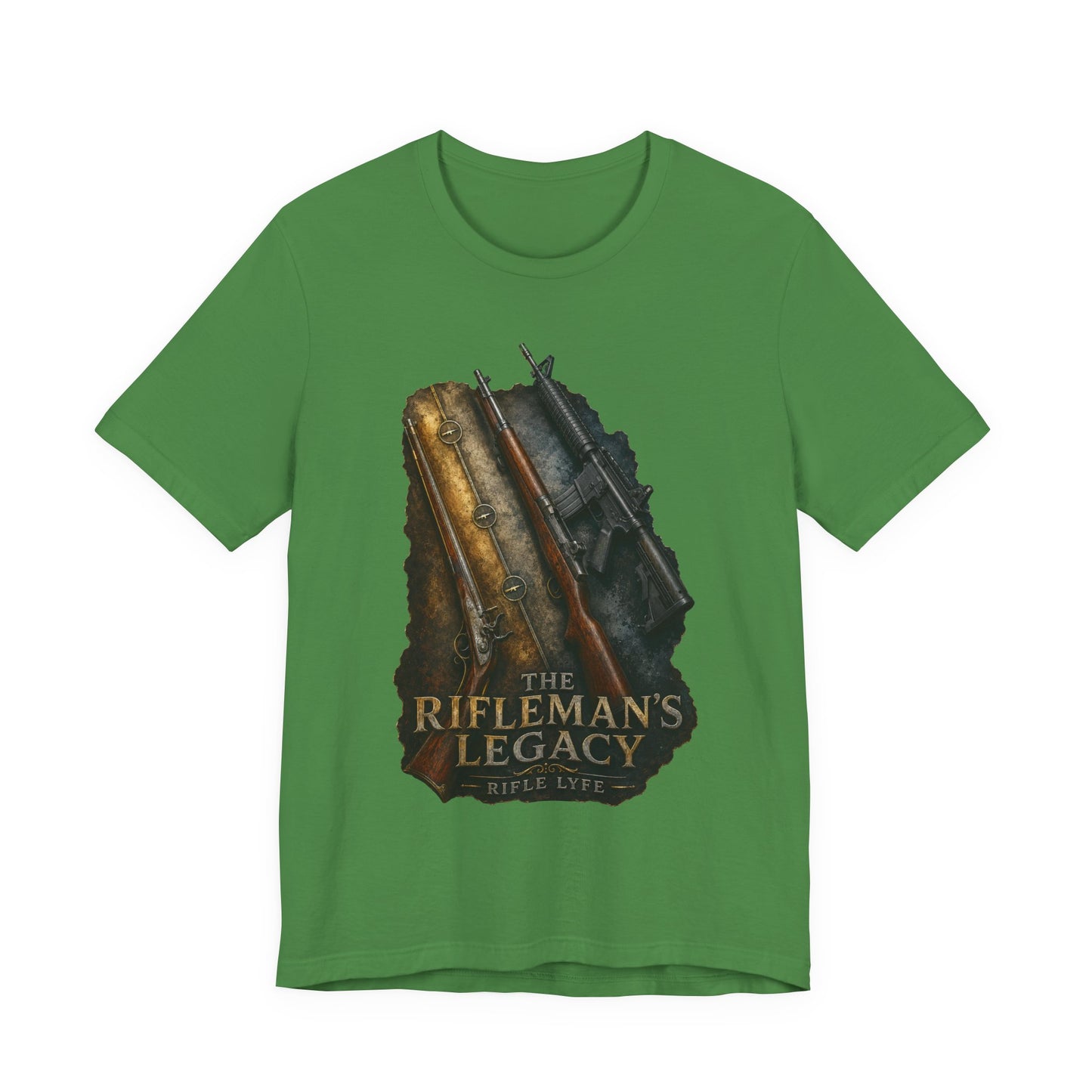 Rifleman’s Legacy T-Shirt — Vintage Hunting Rifle Graphic Tee