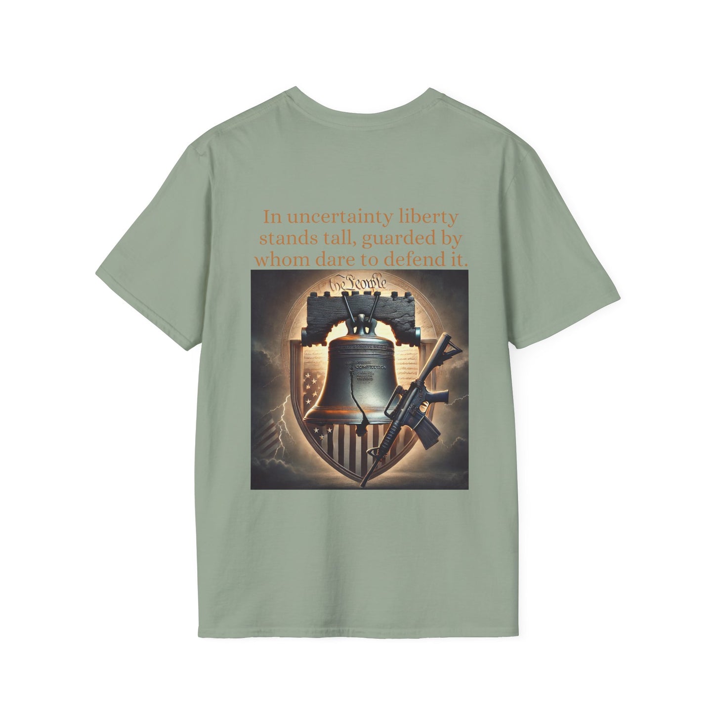 Patriotic Tee, Liberty Defense Shirt, Freedom Lovers Top, American Pride T-Shirt, Political Activist Apparel