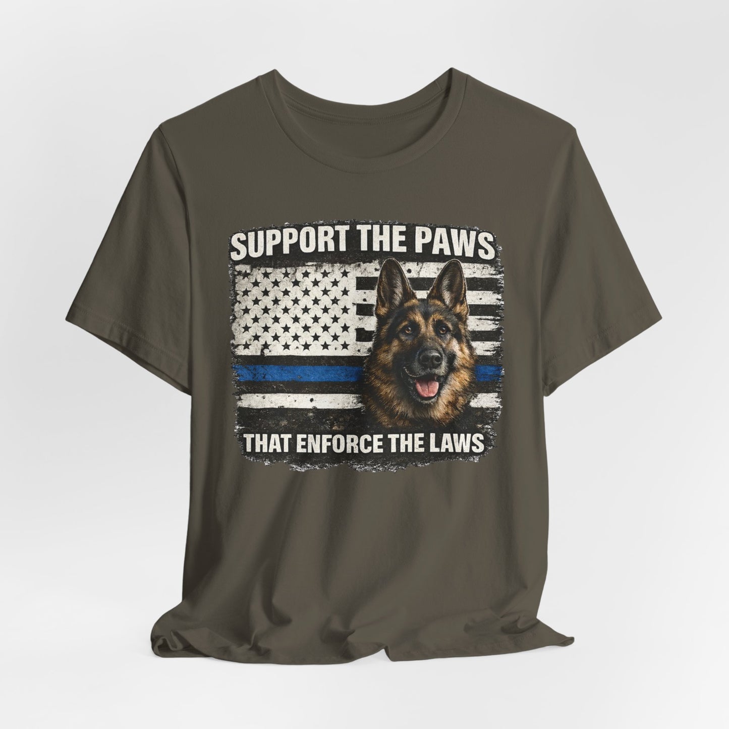 Police Dog K9  Thin Blue Line  Law Enforcement