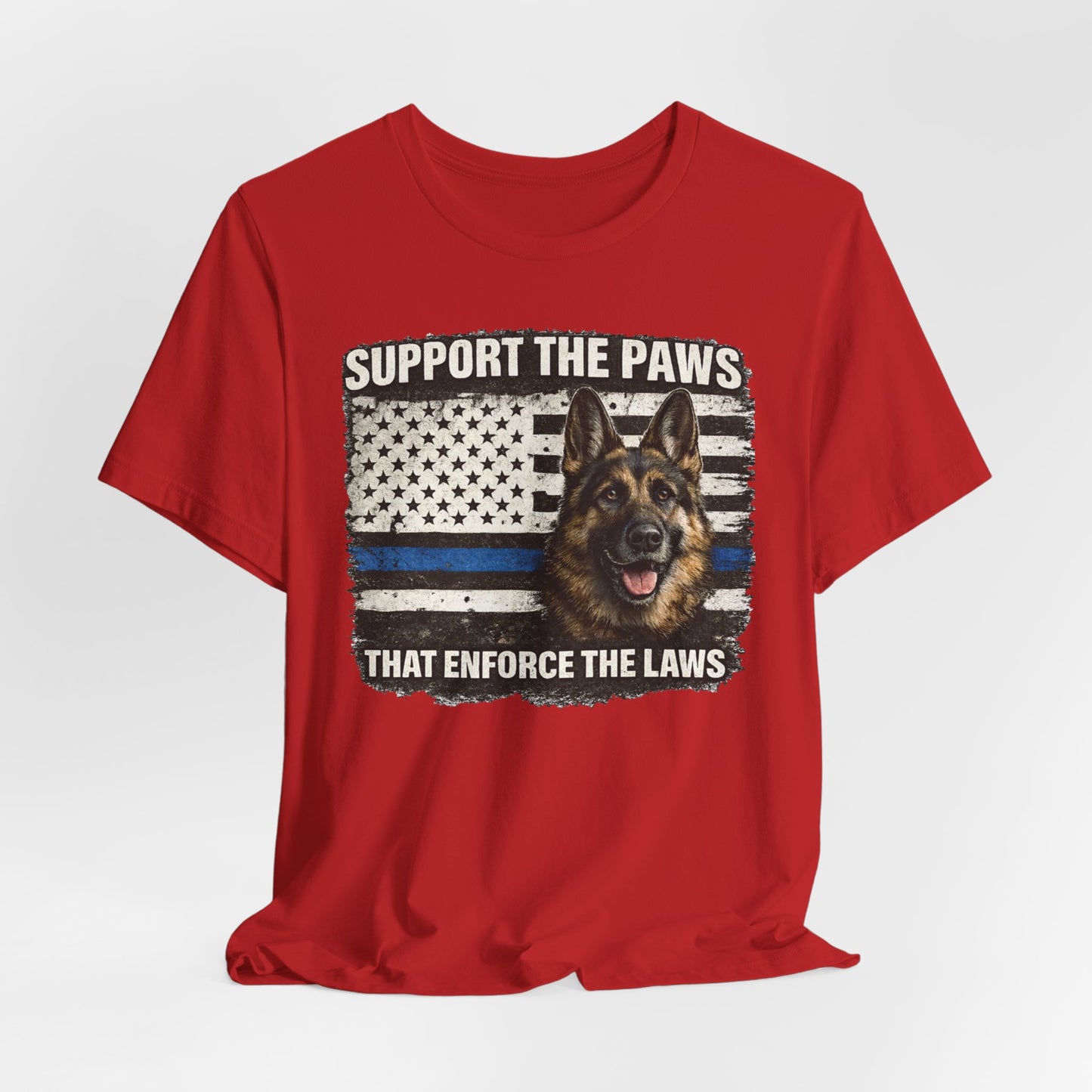 Police Dog K9  Thin Blue Line  Law Enforcement