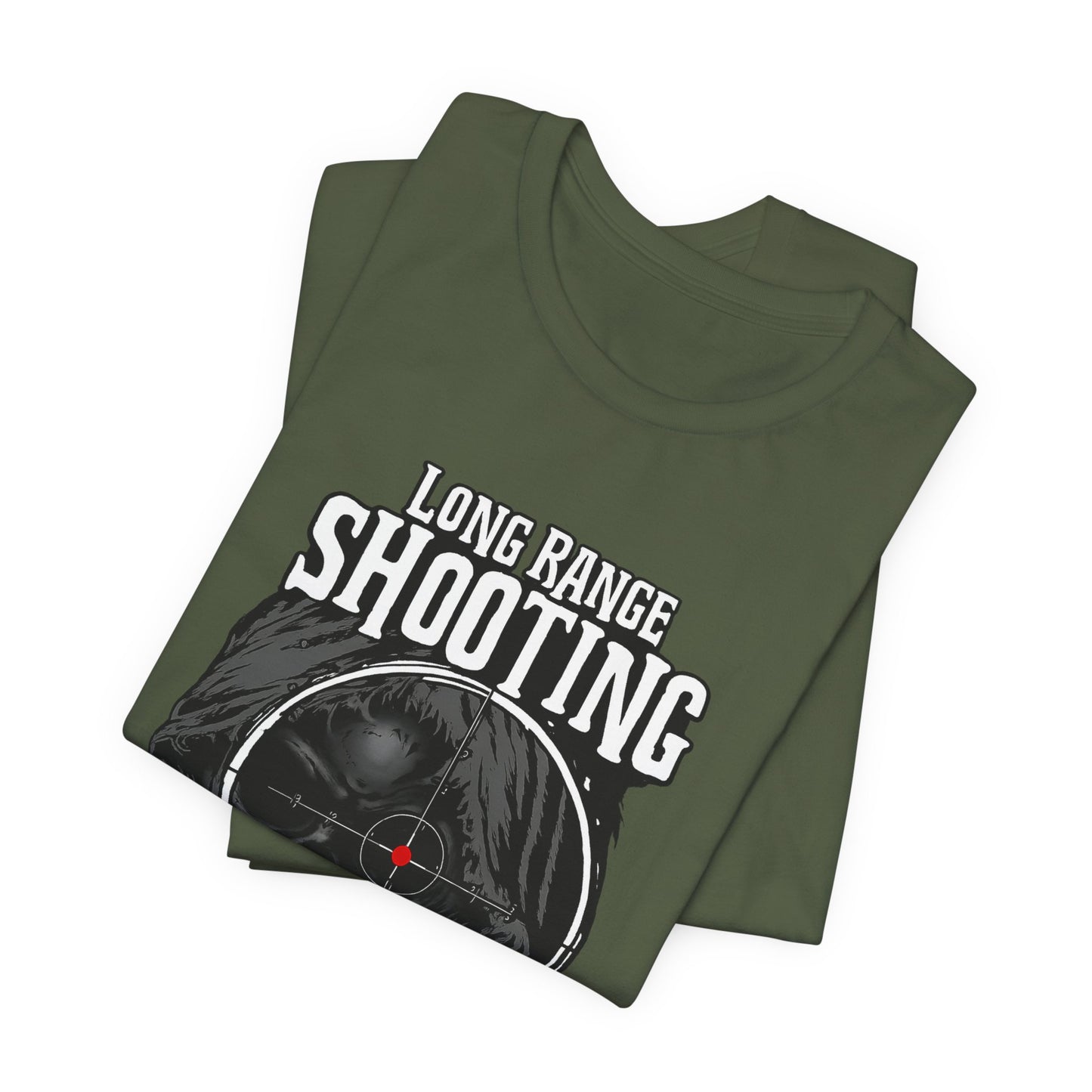 Long Range Shooting T-Shirt – “It’s Like Golf But For Men” Tactical Target Tee