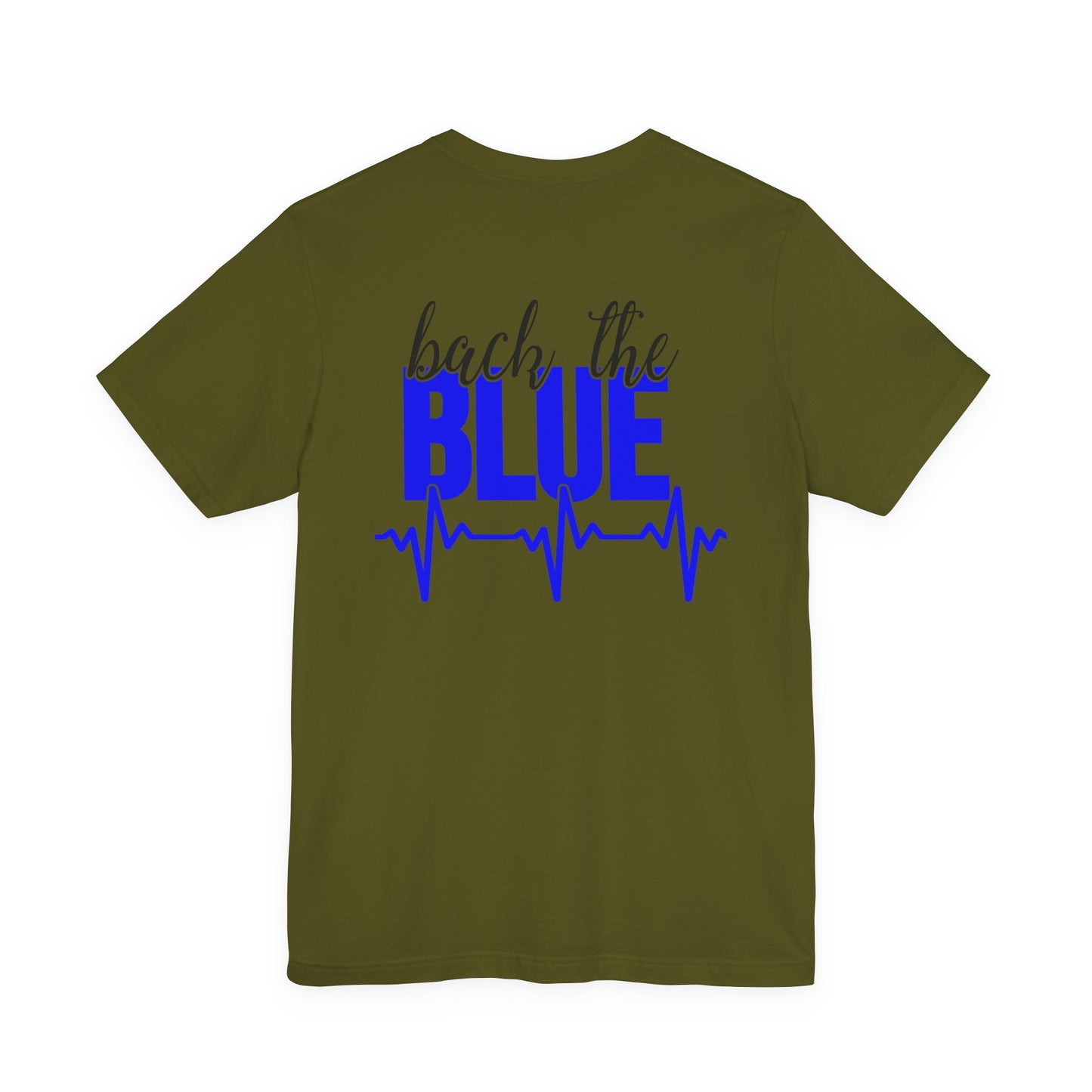 Back the Blue tee | Police Support T-Shirt