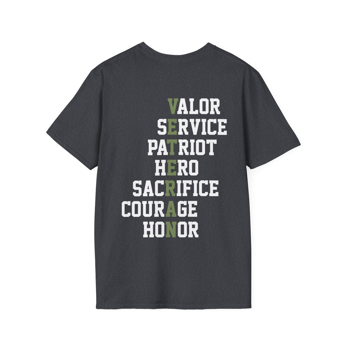 Valor in Action: Military Pride Tee
