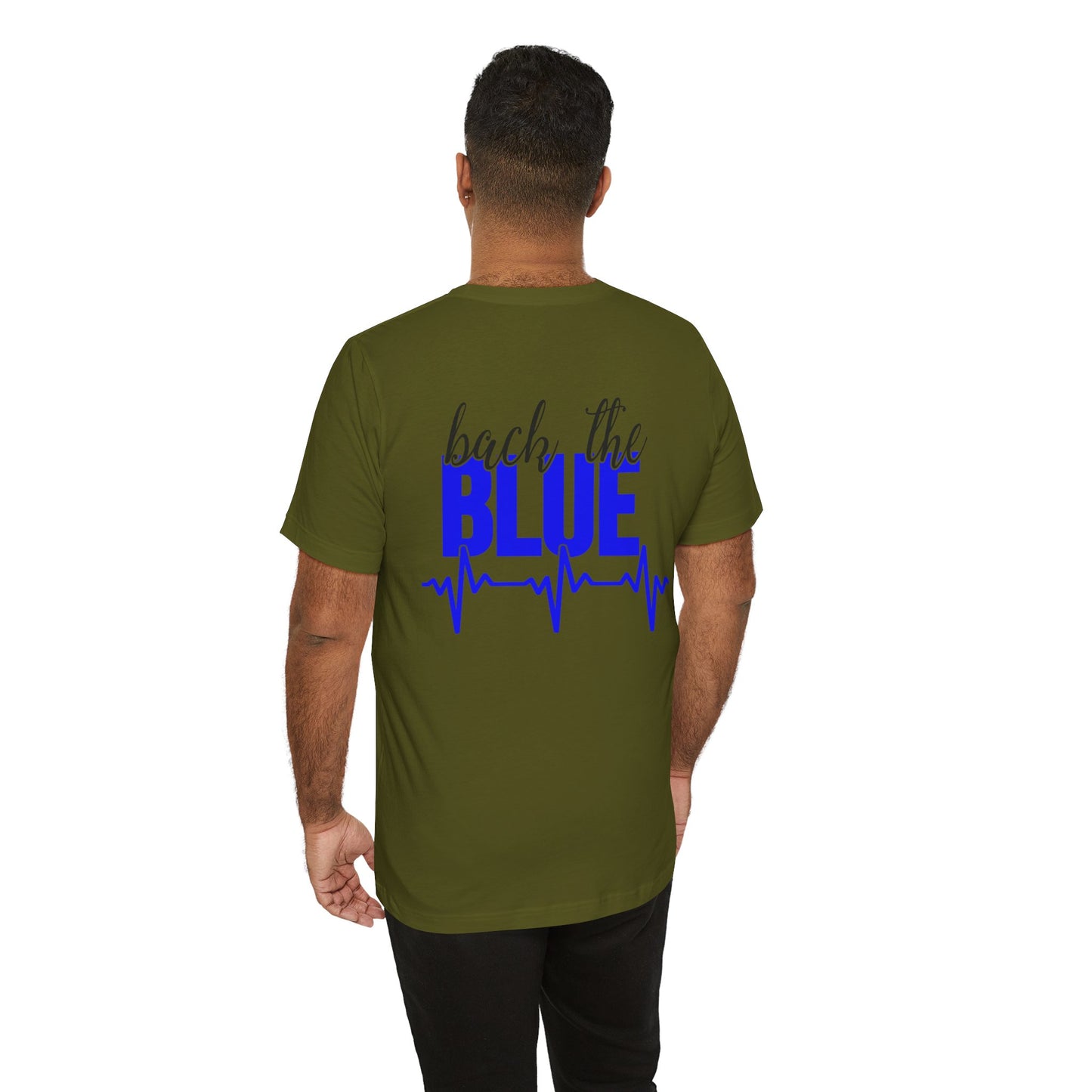Back the Blue tee | Police Support T-Shirt