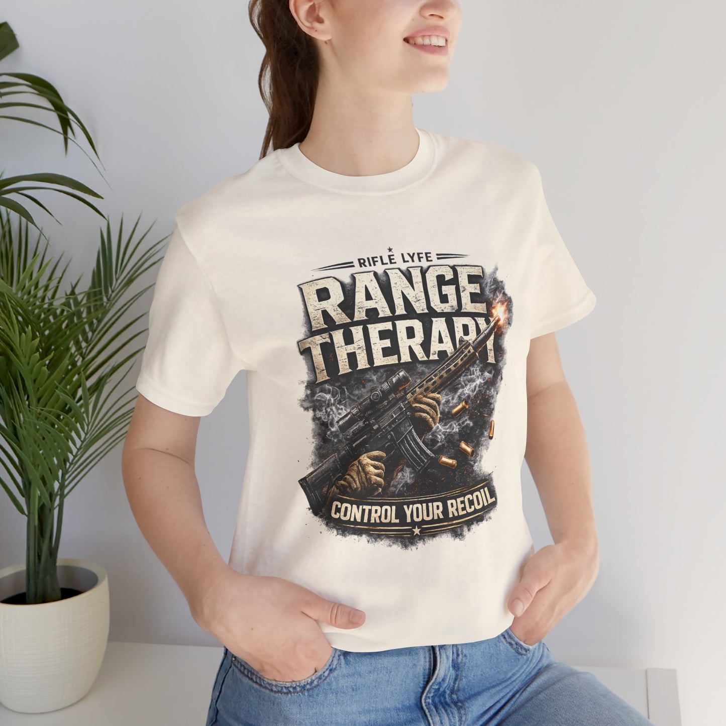 Range Therapy Shirt Shooting Range Shirt Funny Gun Shirt 2nd Amendment Shirt Tactical Shirt Pro Gun Tee Gift for Gun Lover Men