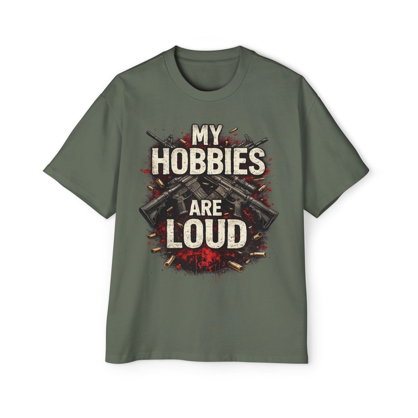 My Hobbies Are Loud Shirt Funny Gun Shirt 2nd Amendment Shirt Tactical Shirt Pro Gun Tee Gift for Gun Lover