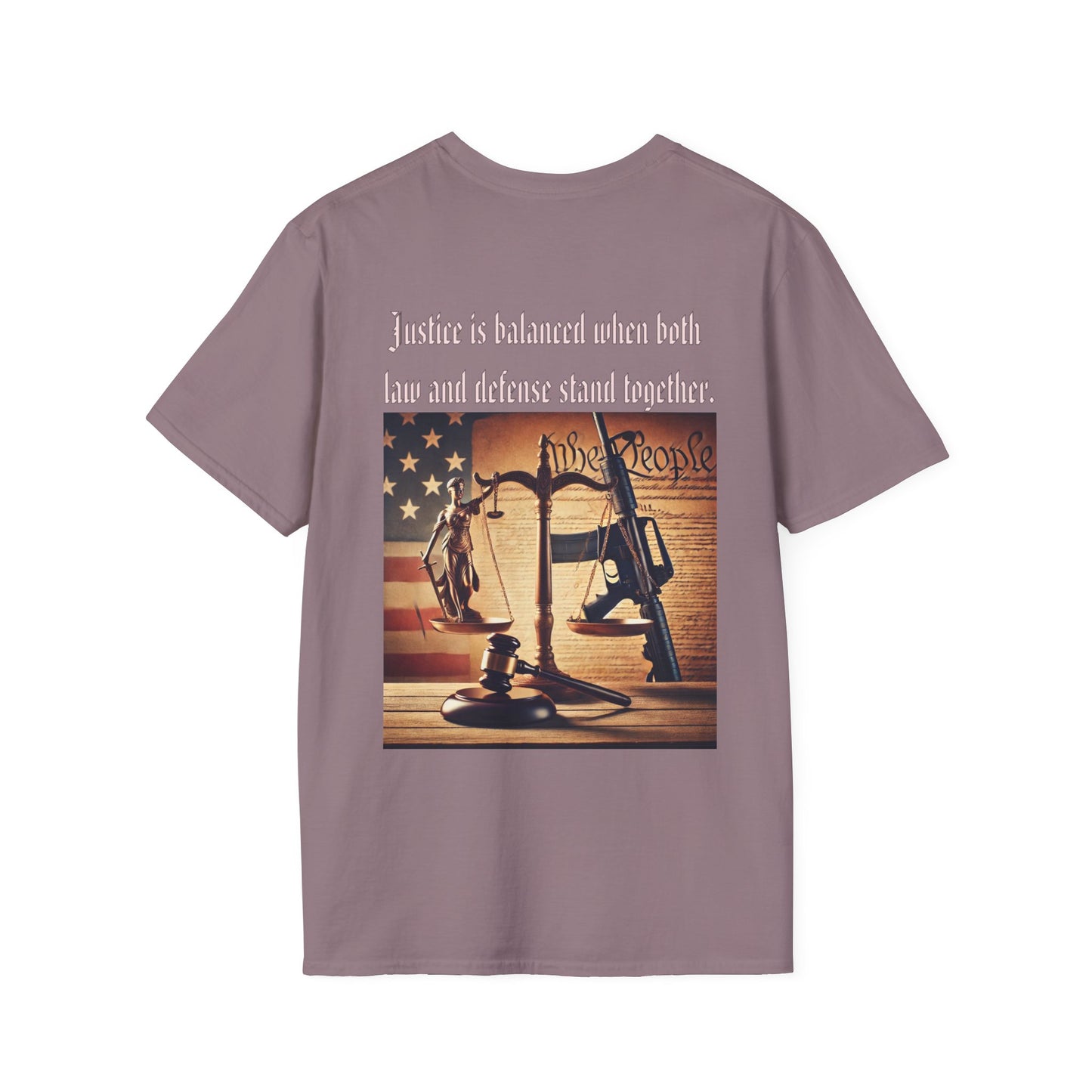 Justice in balance, military, balance of power and law, gift idea